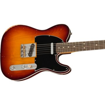 Fender E-Gitarre, Jason Isbell Custom Telecaster RW 3-Color Chocolate Burst - E-Gitarr