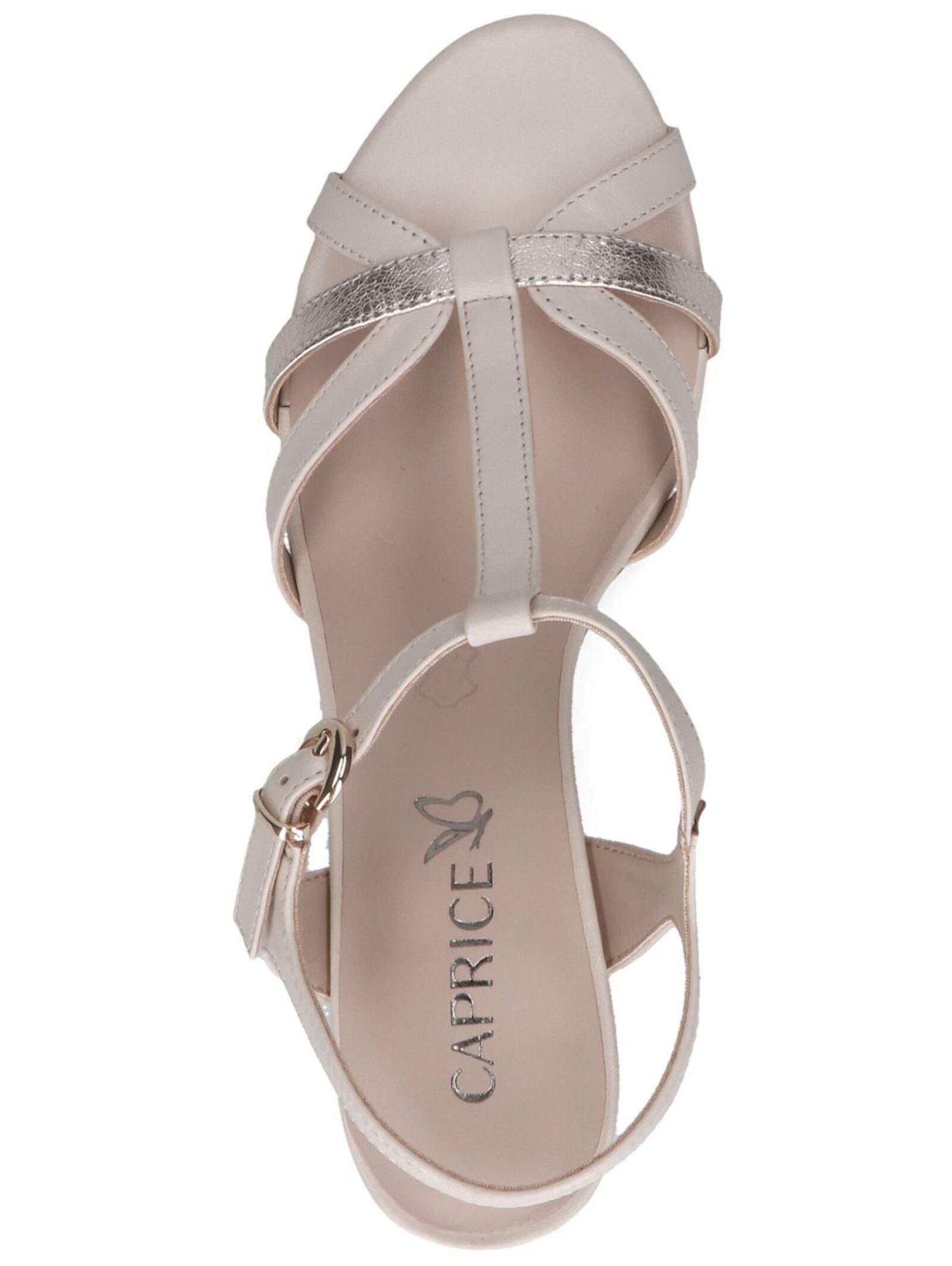 Caprice Sandalen Leder . High-Heel-Sandalette