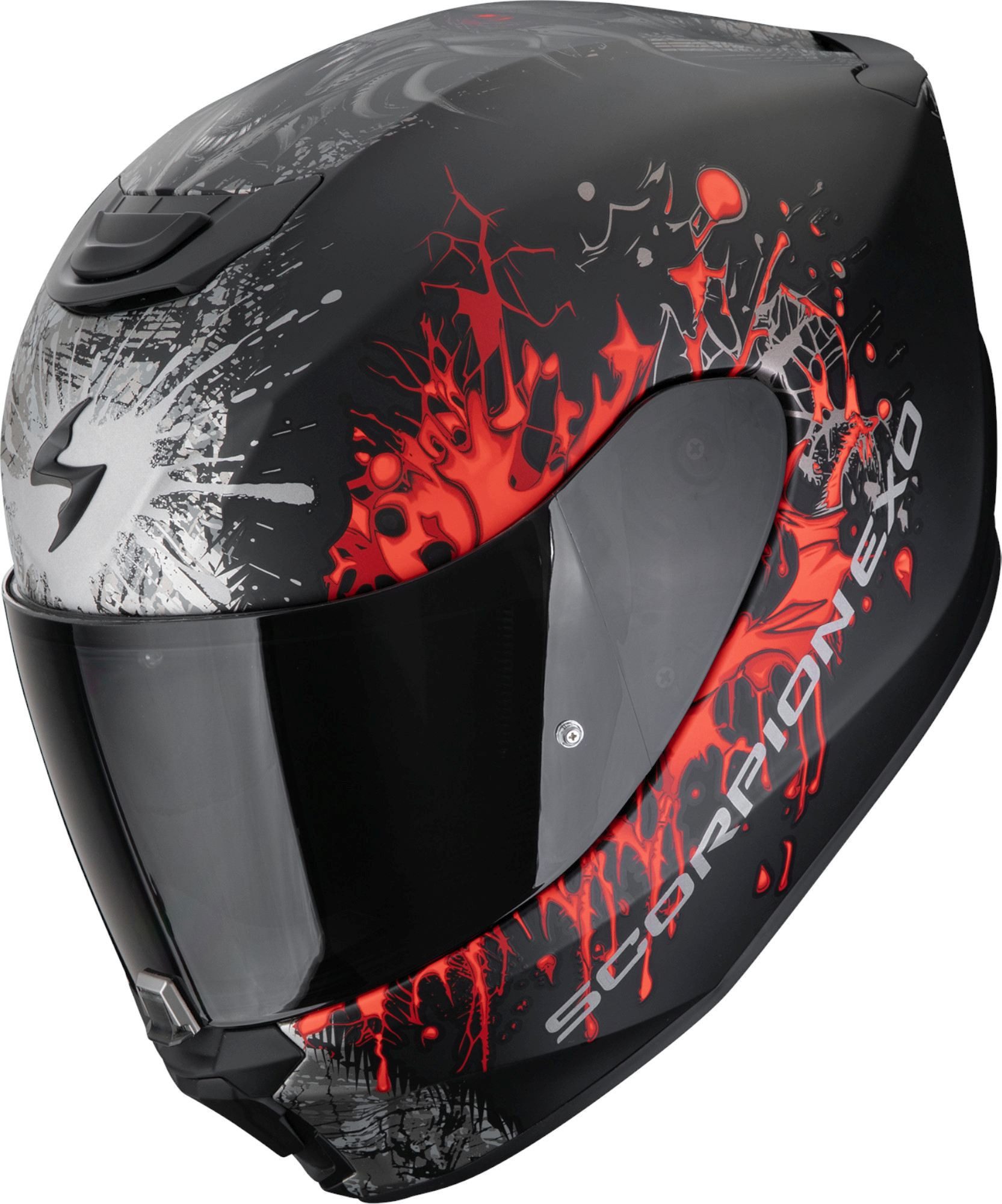 Scorpion Exo Motorradhelm Exo-391 Wolf Helm, Notfallsystem-polsterung (eqrs),geeignet Für Brillenträger,vorber