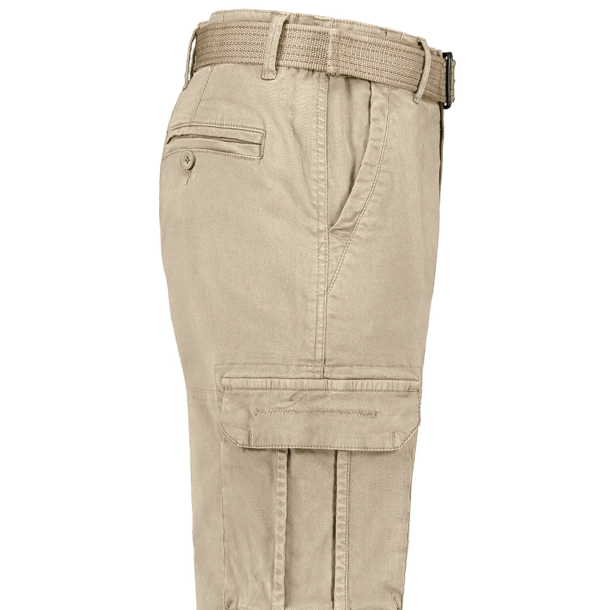 SUBLEVEL Cargohose Herren Cargo Hose Jeans Sweatpant Chino Jogginghose inkl. Gürtel