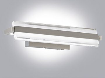 FISCHER & HONSEL LED Wandleuchte, dimmbar, LED fest integriert, Lichtfarbe Warmweiß-Neutralweiß einstellbar, 2er SET 35cm lang mit Schalter & schwenkbar Updown Wand-Montage Innen