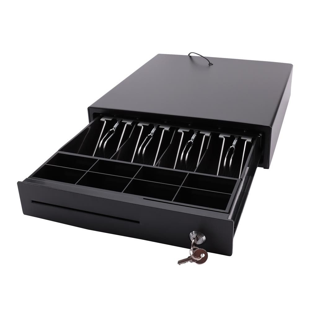 OLYMPIA OFFICE Geldkassette SD 335C, Kassenschublade, Kunststoff Geldlade, Kassenlade, schwarz