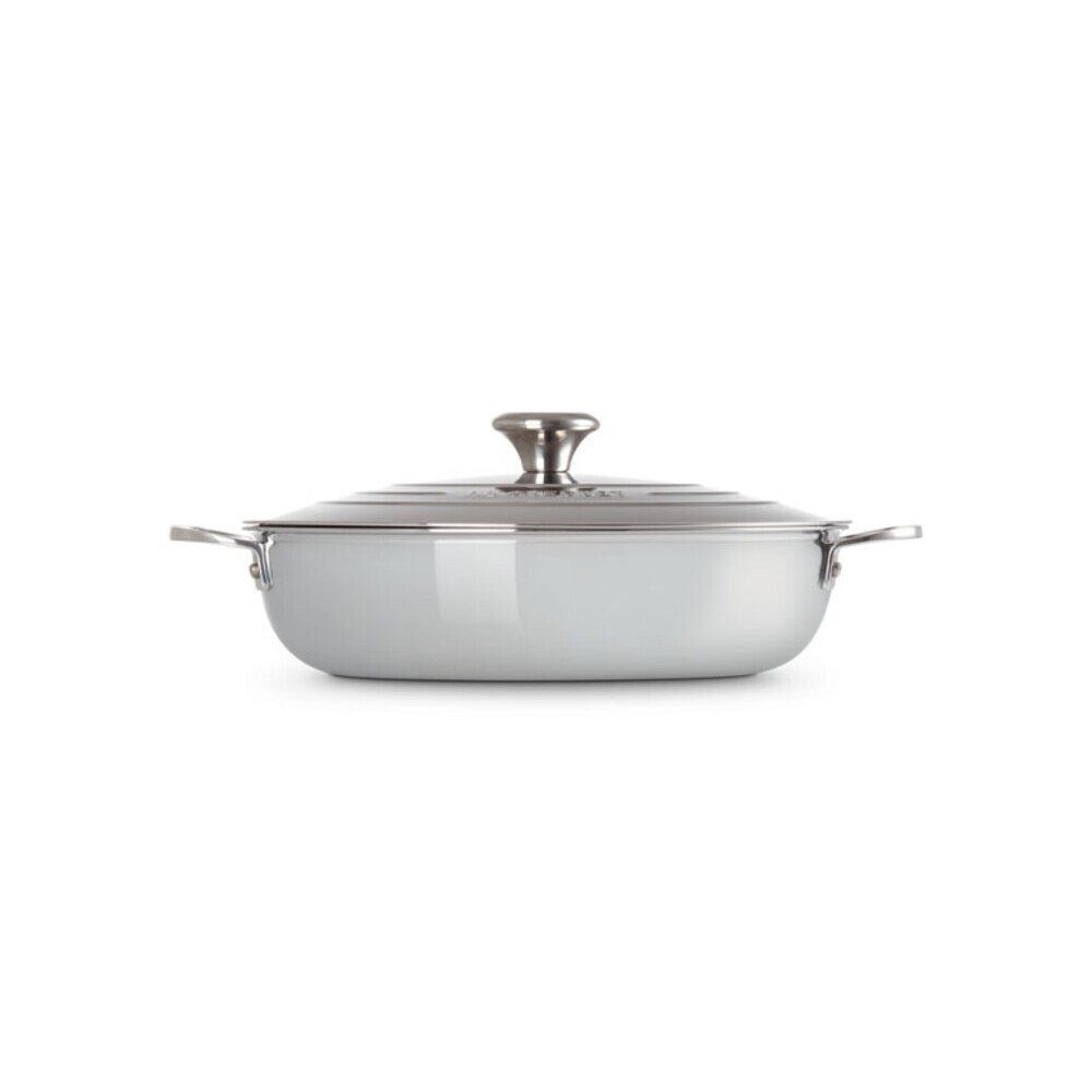 LE CREUSET Bratpfanne Profipfanne 30 cm edelstahl