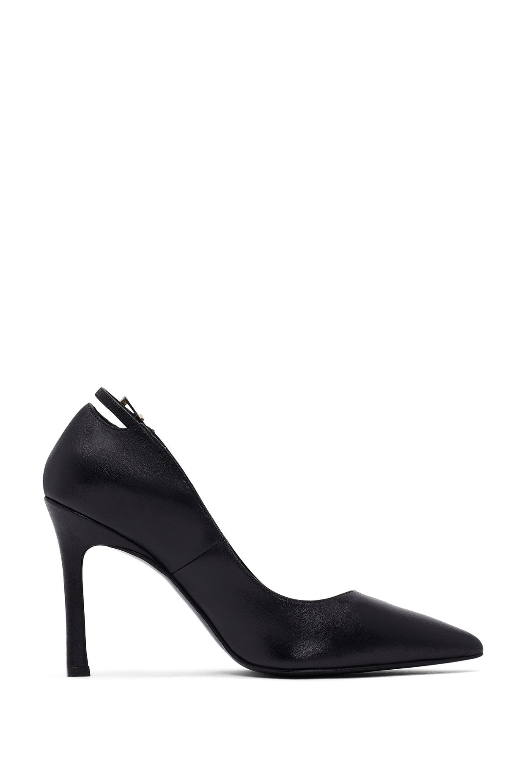 Derimod High Heels aus Leder Pumps Synthetikfutter, Absatz 11 cm