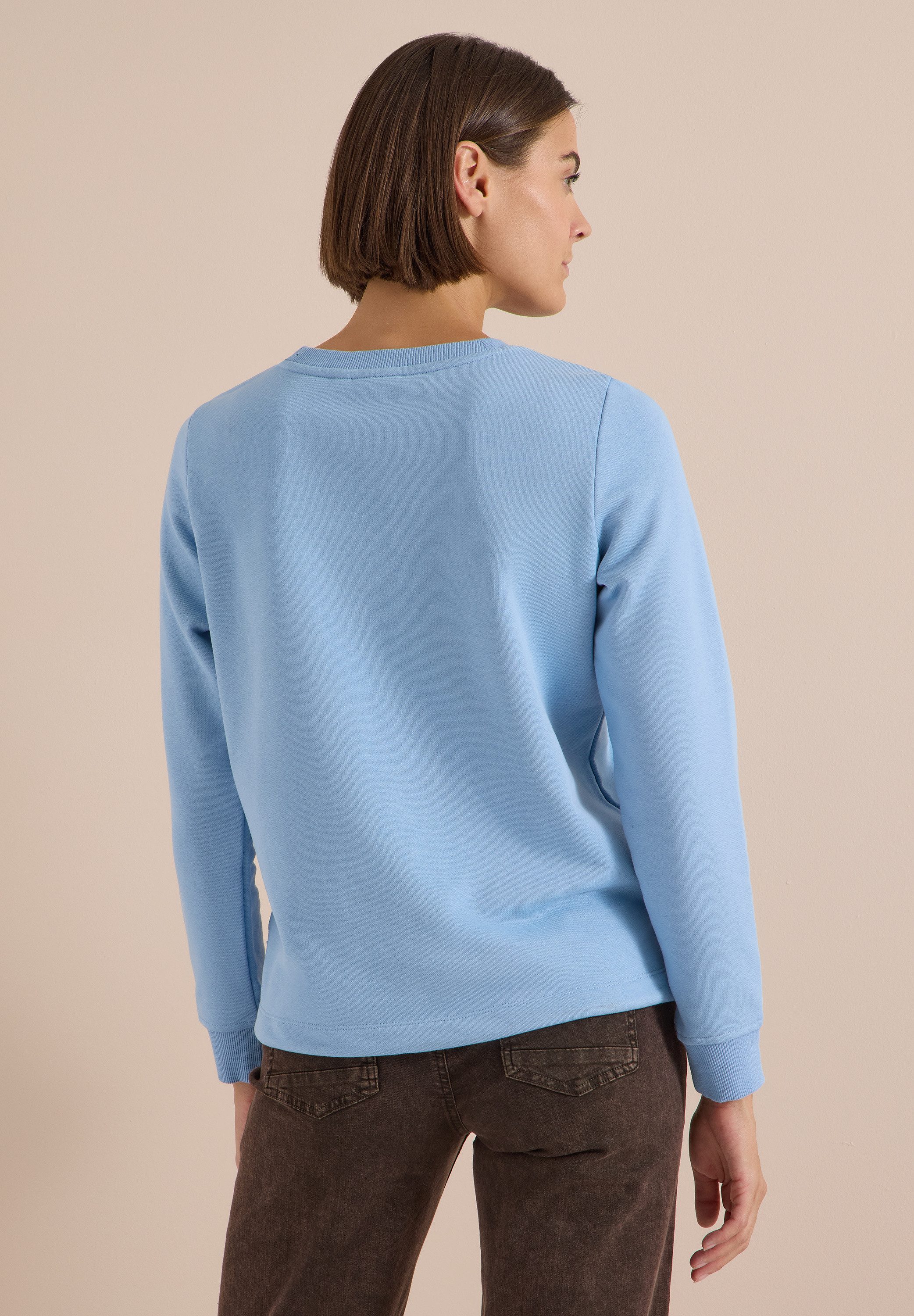 CECIL Sweatshirt mit Elastiksaum und Tunnelzug