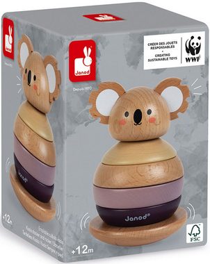 Janod Stapelspielzeug WWF® Koala, FSC®- schützt Wald - weltweit
