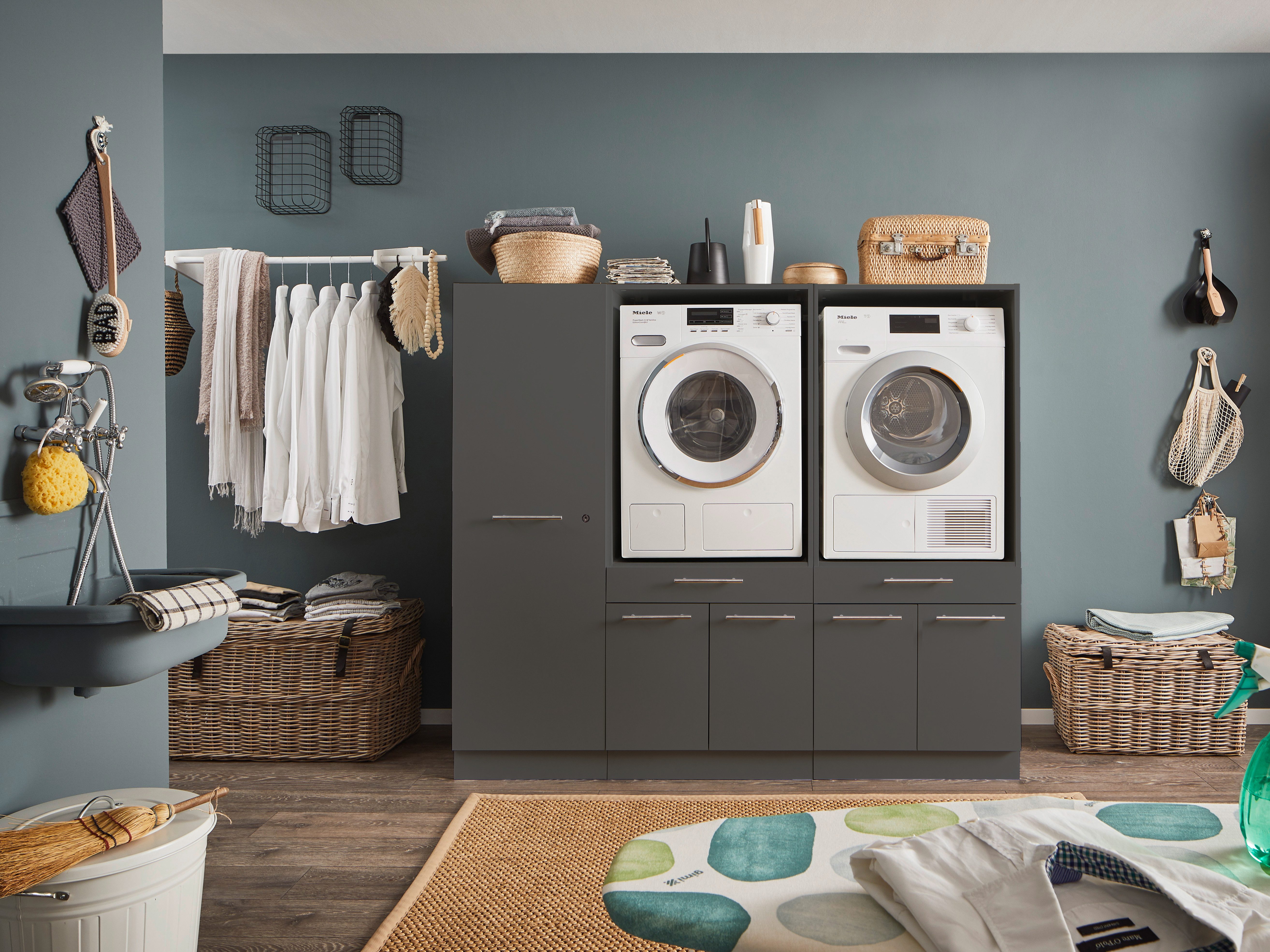Laundreezy Mehrzweckschrank-Set LAUNDREEZY LDSK12, Breite 185 günstig online kaufen