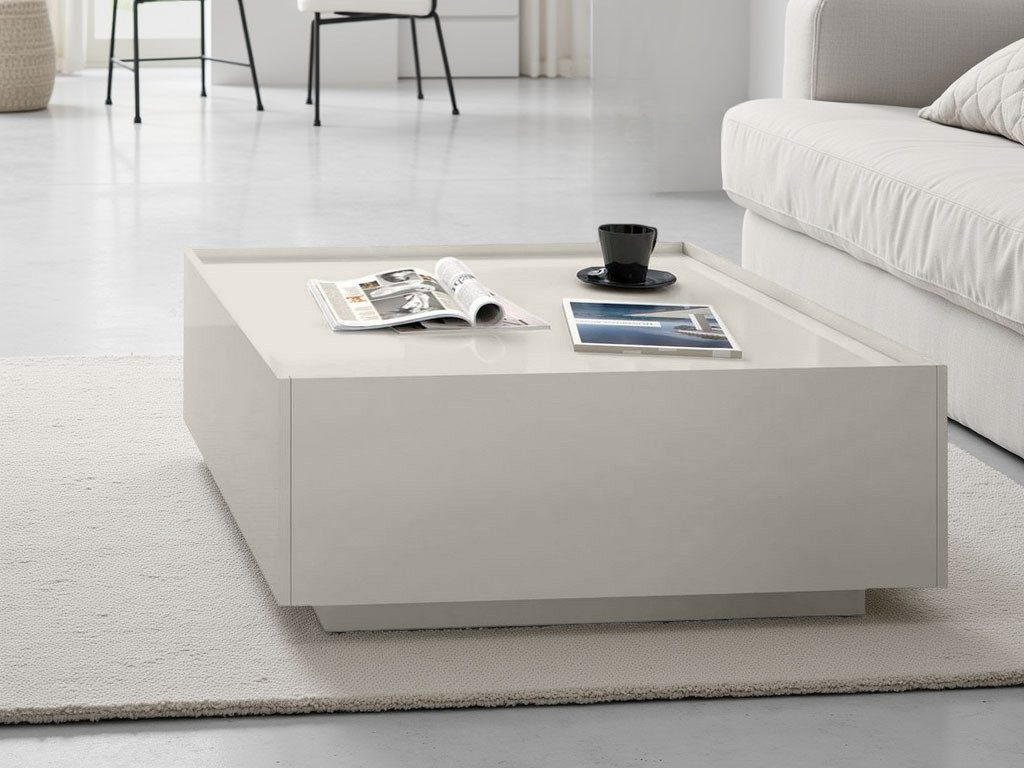 OTTO home Couchtisch Piano, hochwertig UV lackiert, mit zwei Schubladen inkl. Soft-Close Funktion