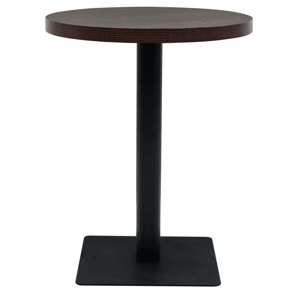 vidaXL Esstisch Bistrotisch MDF und Stahl günstig online kaufen