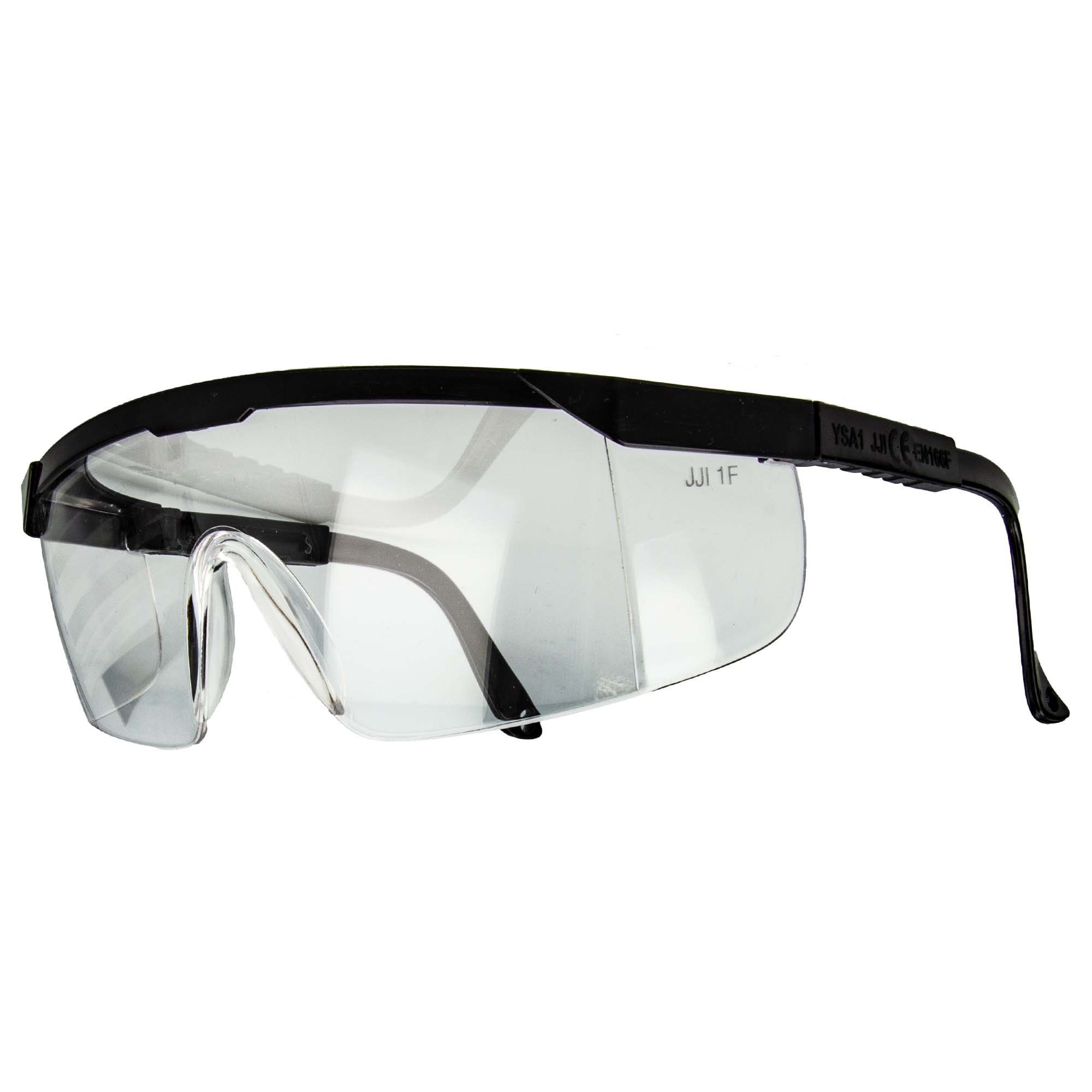 E.H.G Lucas Arbeitsschutzbrille WORK PLUS Schutzbrille mit Seitenschutz Polycarbonat DIN EN 166
