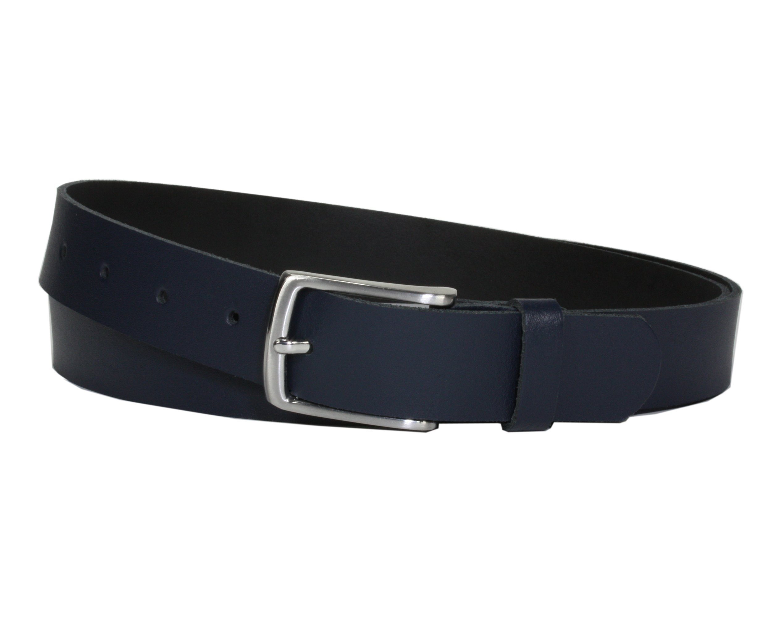 COLOGNEBELT Ledergürtel C10-SL MADE IN GERMANY, Kürzbar, 100 % Echtleder, Unisex