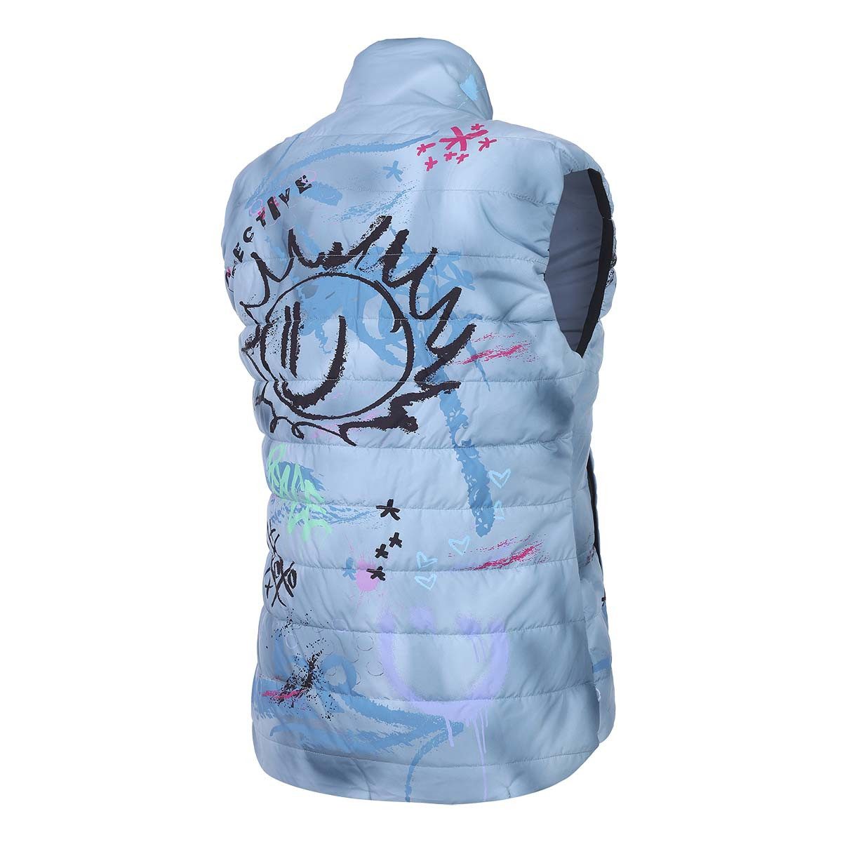 Protective Wendeweste Damen Winterweste P-Writer Vest W 2 Styles in 1 Weste – wild oder einfarbig!