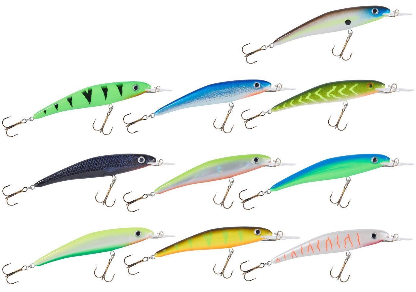Balzer Kunstköder Balzer Matze Koch Wobbler UV Booster 11cm 11g Zanderwobbler