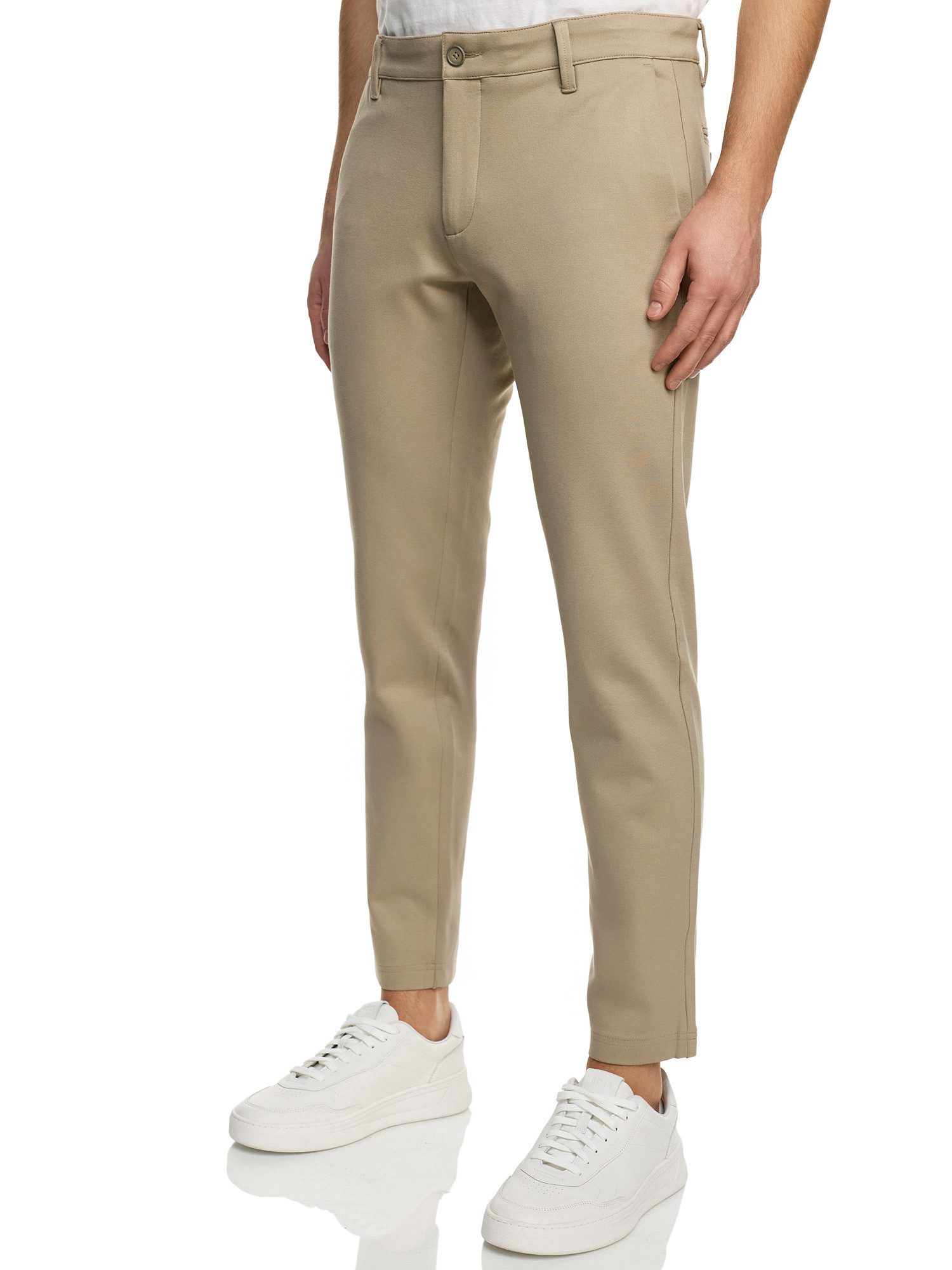 Indicode Chinohose Herren Rodekro Chino Hose Herrenhose Performance Pants mit 4 Taschen