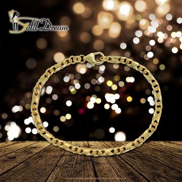 GoldDream Goldarmband GoldDream Armband Dollar-Kette 8Karat (Armband), Damen, Herren Armband (Dollar) ca. 19cm, 333 Gelbgold - 8 Karat, Farbe