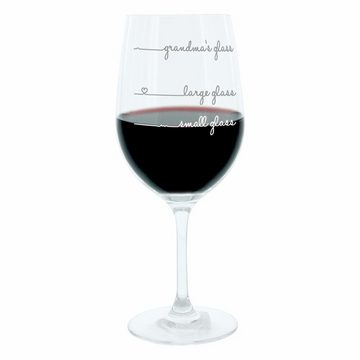 LEONARDO Weinglas XL Grandmas Glass Handwriting, Glas, lasergraviert
