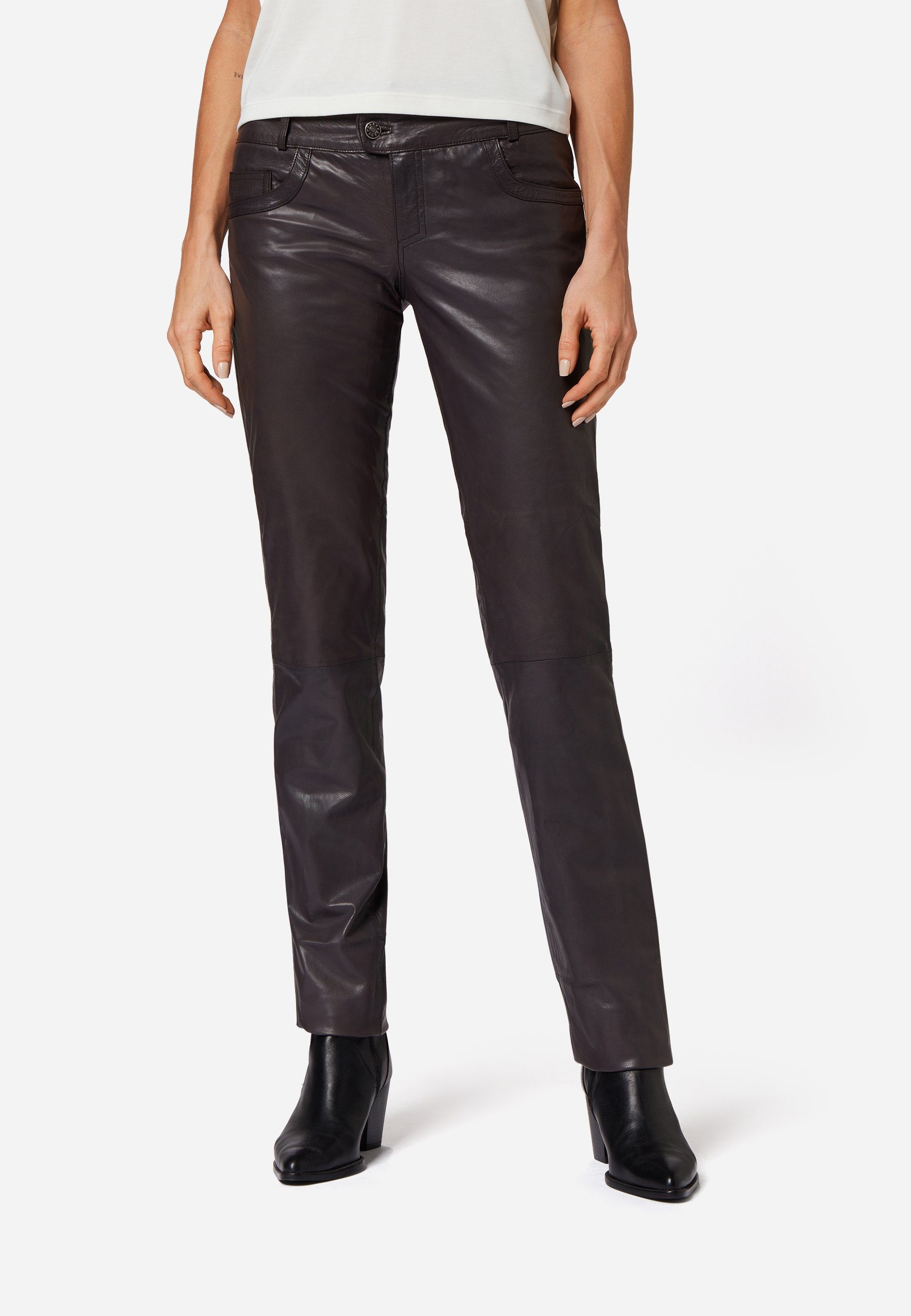 RICANO Lederhose Triston-B Hochwertiges Lammleder günstig online kaufen