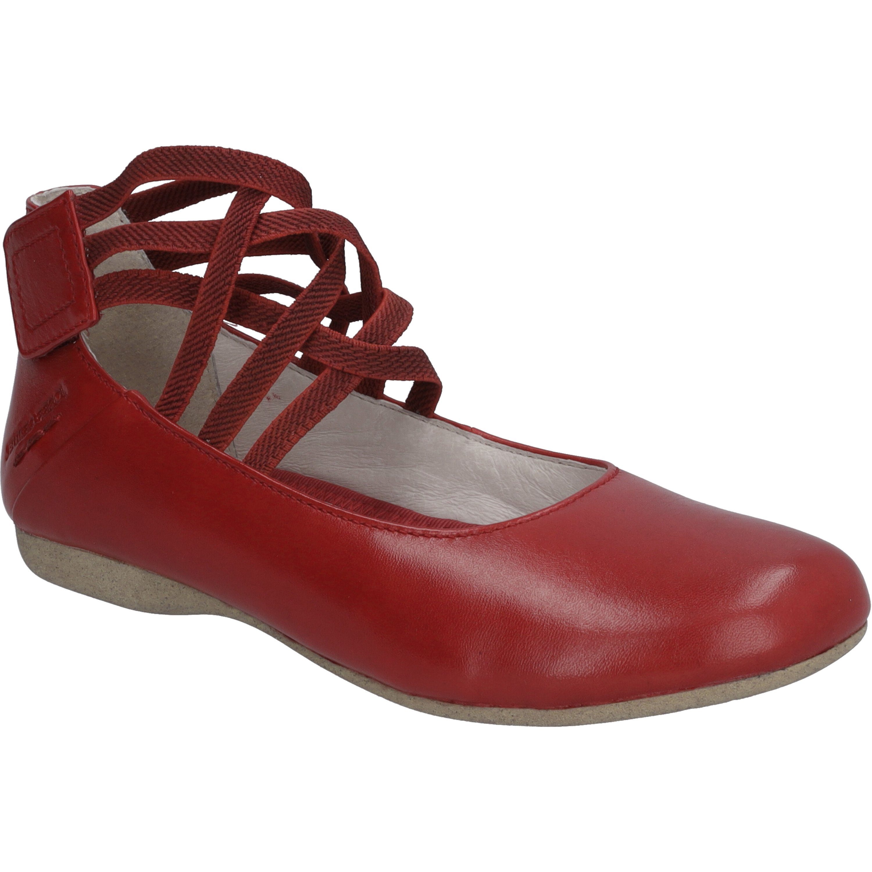 Fiona 75, rot Schnürschuh