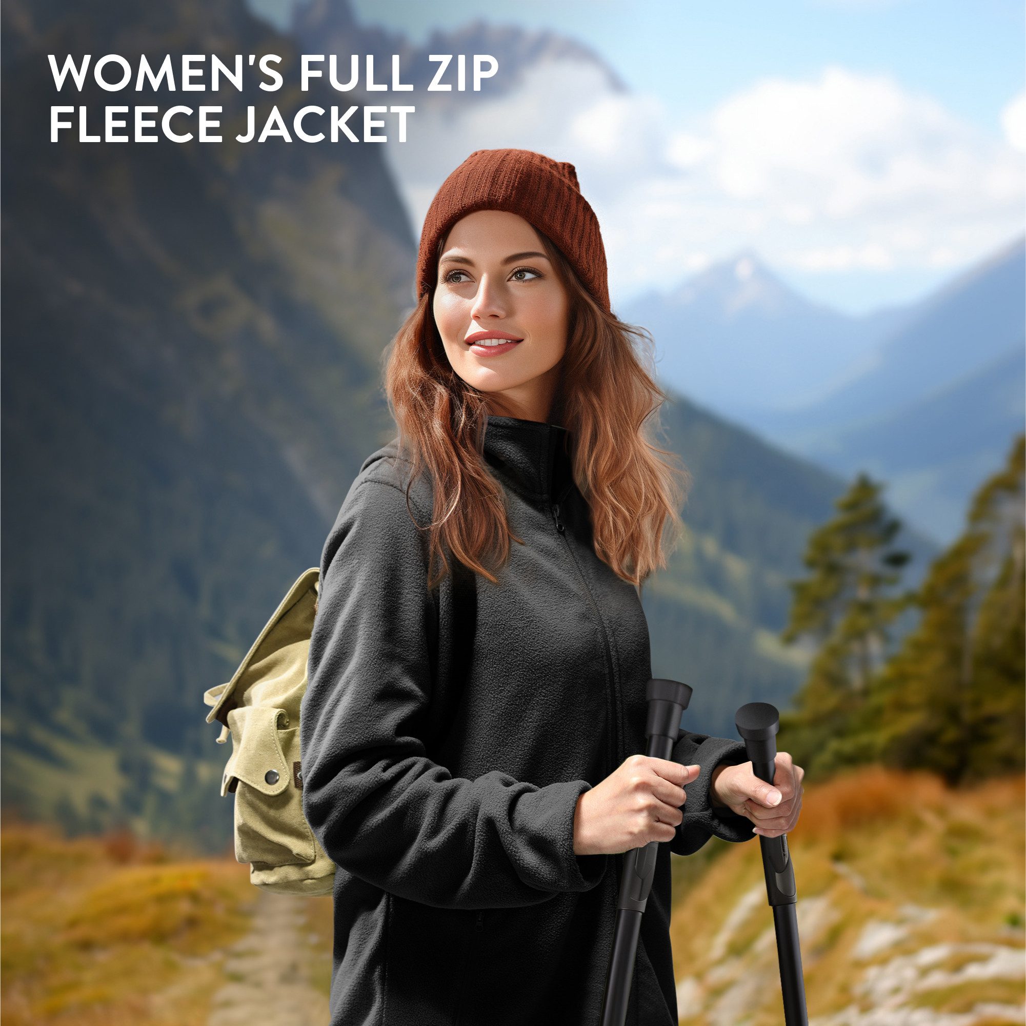 JEMIDI Fleecejacke Frauen Fleece Jacke - günstig online kaufen
