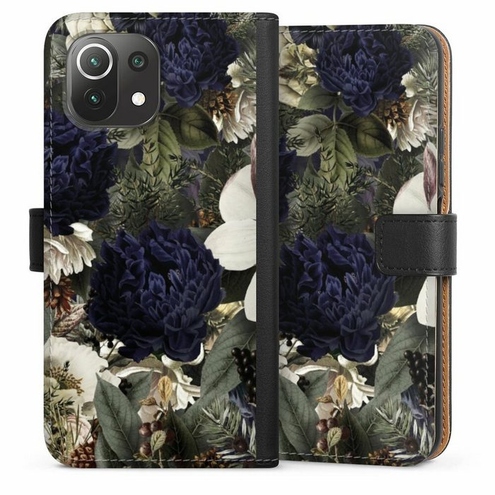 DeinDesign Handyhülle Utart Vintage Blumen Natur Blumen Xiaomi Mi 11 Lite 5G NE Hülle Handy Flip Case Wallet Cover