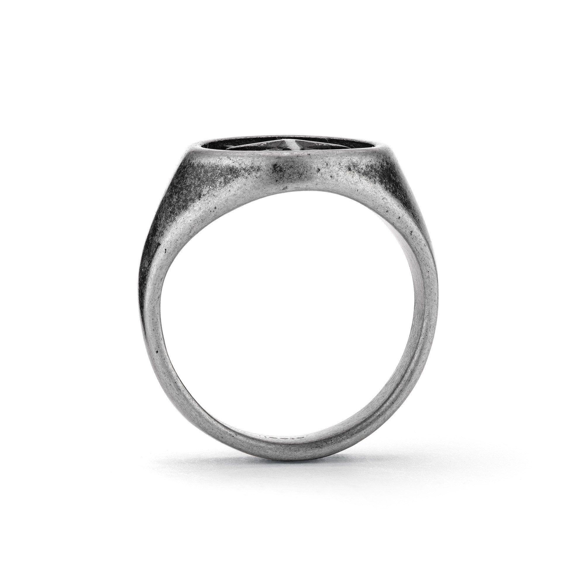 FYNCH-HATTON Fingerring Schmuck Geschenk Edelstahl Ring The Antique Explorer Kompass