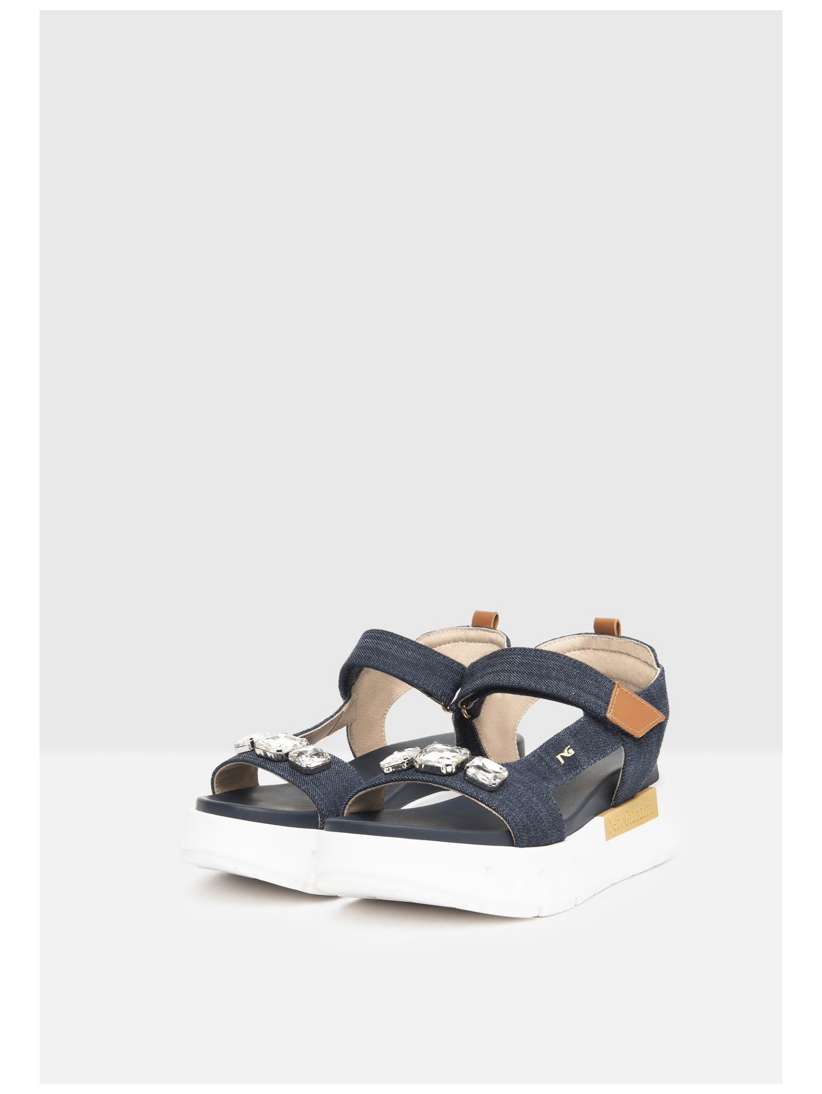 Nero Giardini Nero Giardini Sandalen Lederimitat/Textil Plateausandaletten