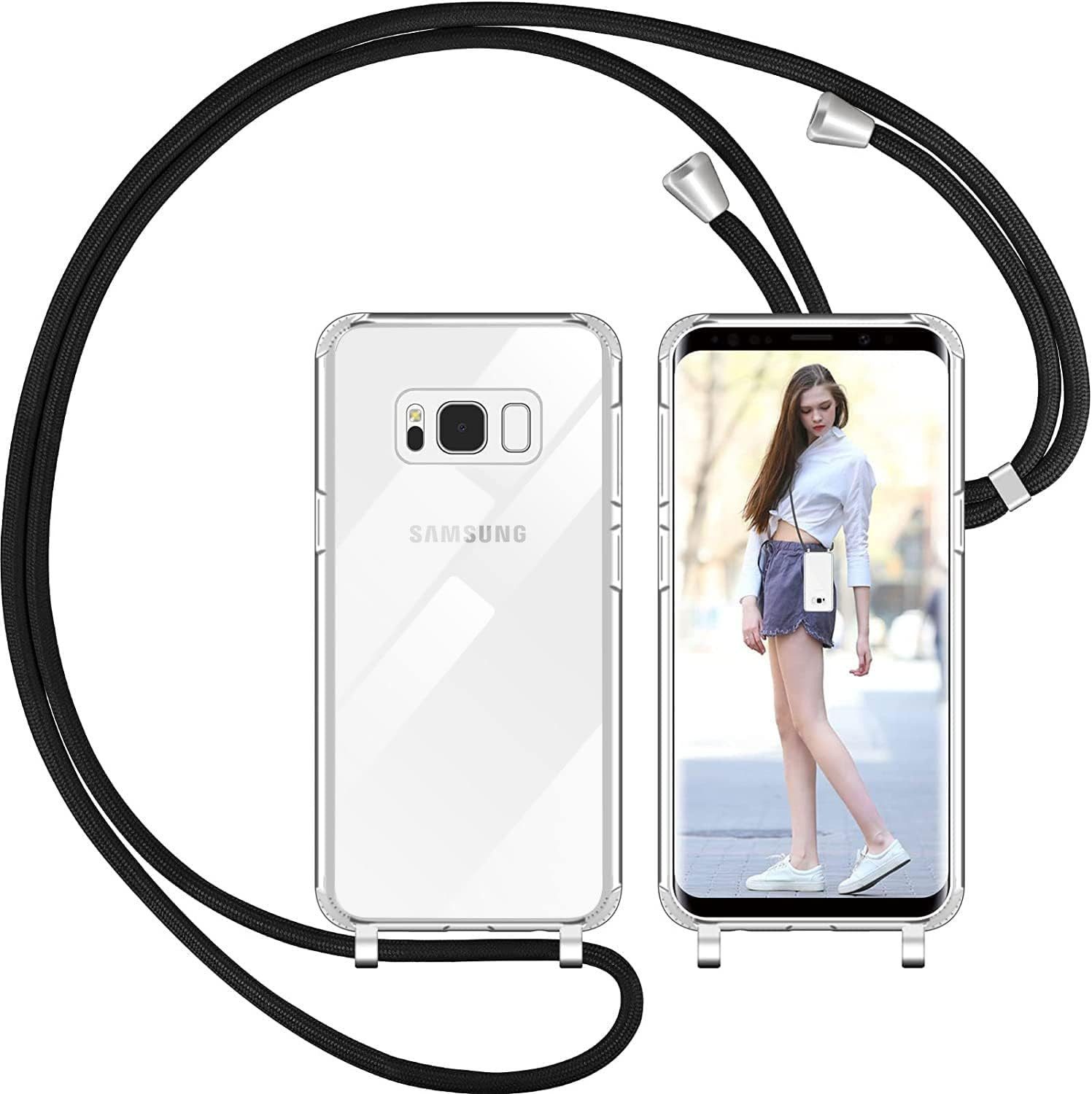 GOLDEN Handykette Handyhülle für iPhone & Samsung – Handykette oder Magnetring