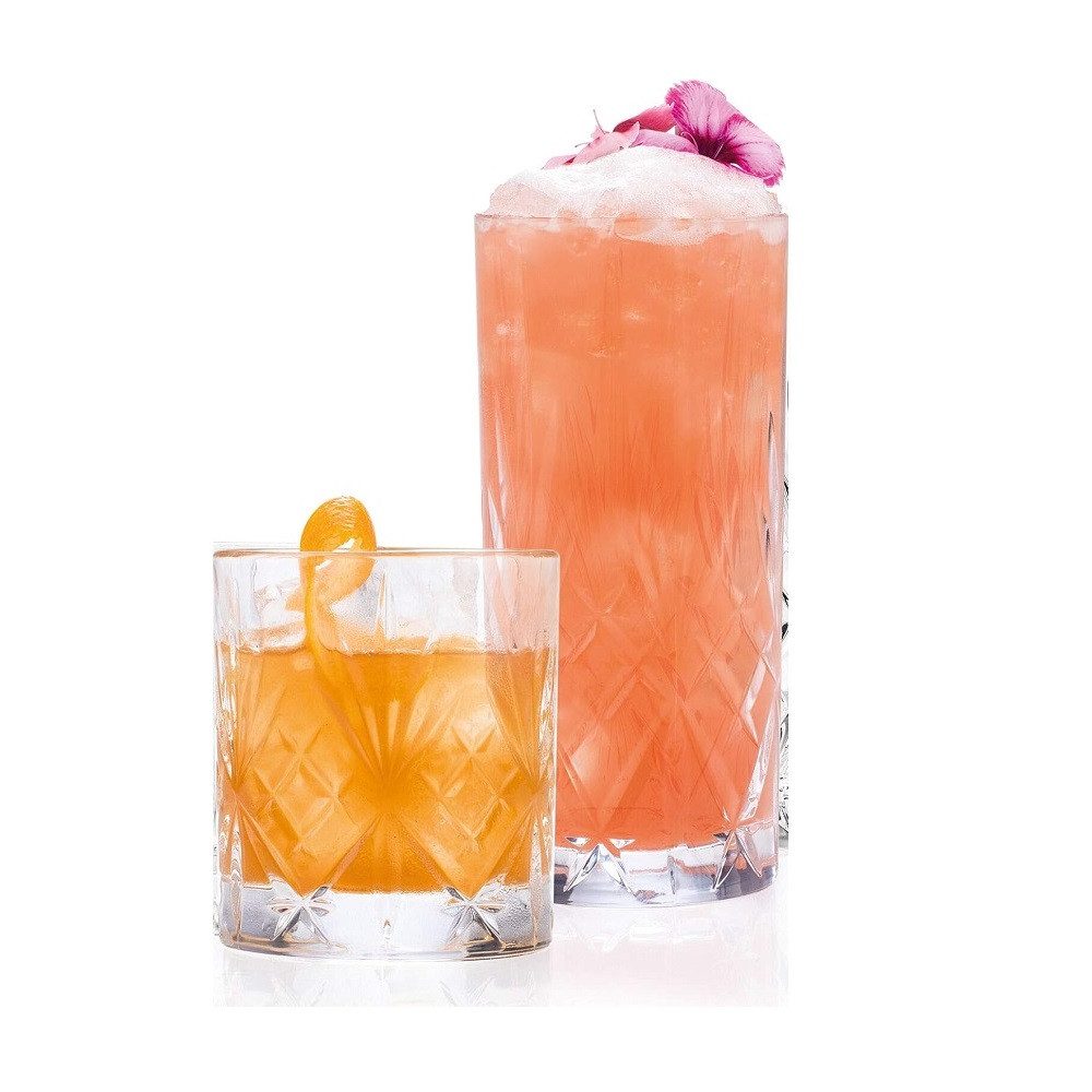 RCR Longdrinkglas RCR Melodia Combo Set 12 tlg., Kristallglas