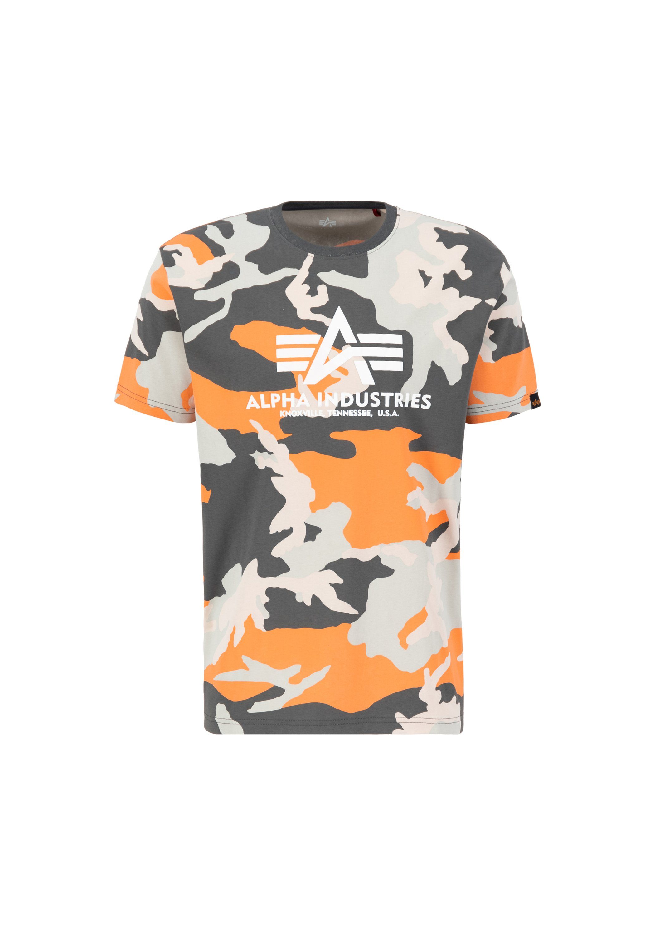 Alpha Industries T-Shirt Basic T-Shirt BL Camo PP