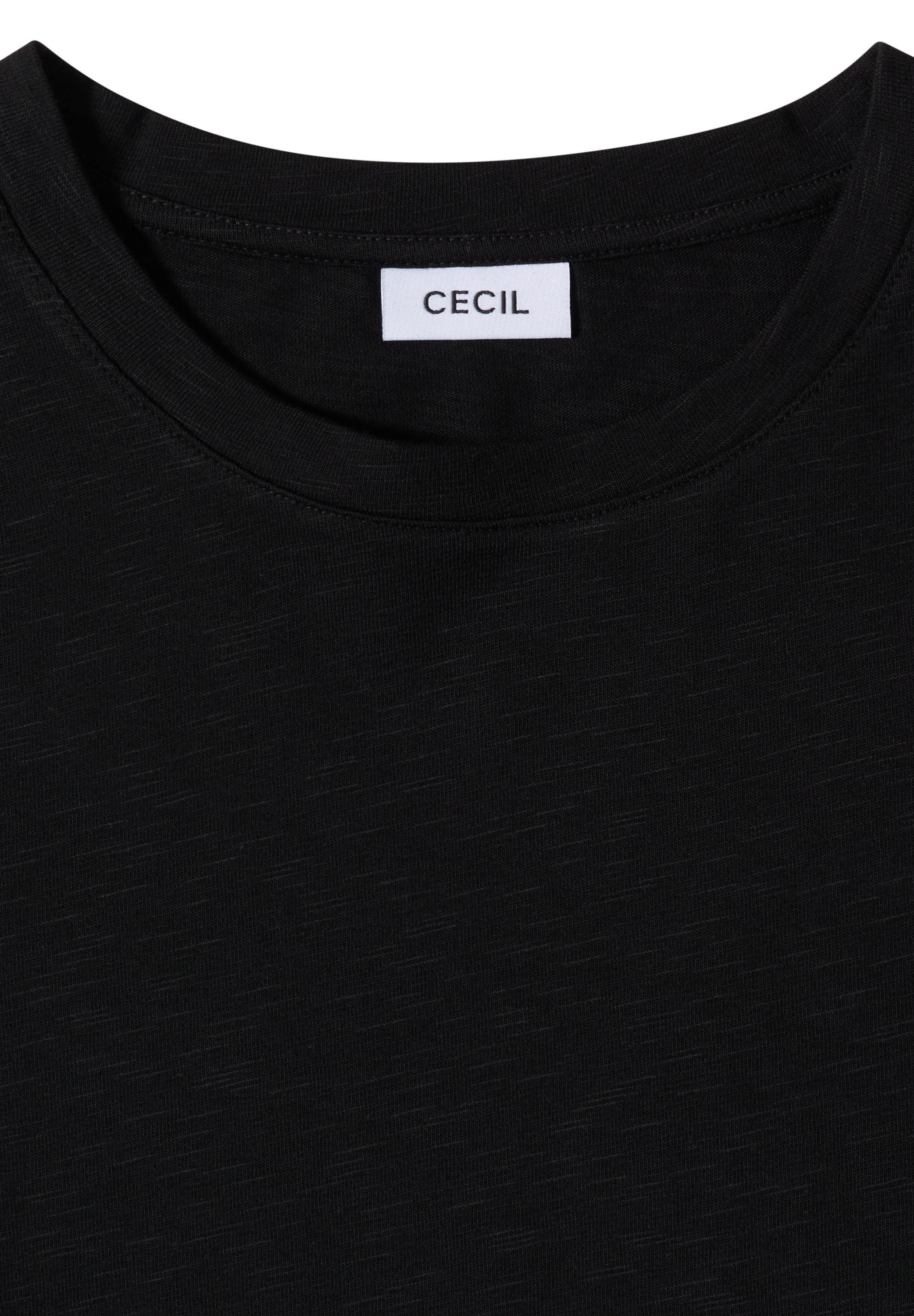CECIL 3/4-Arm-Shirt in Unifarbe – Bild 5 von 5