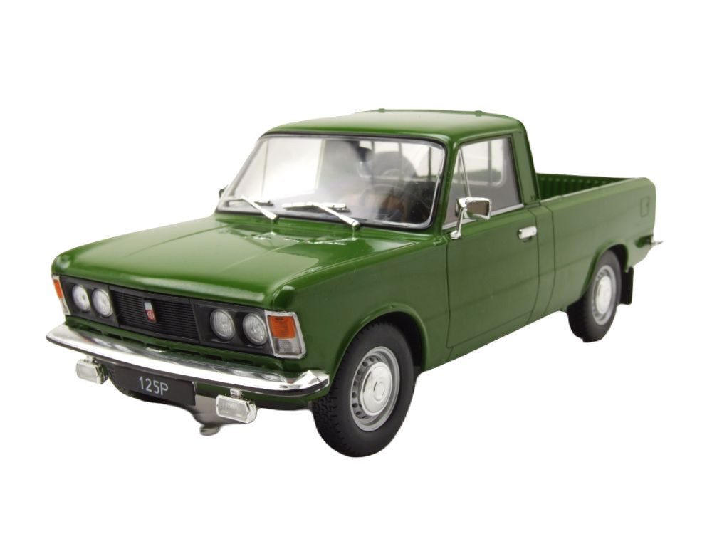 Whitebox Modellauto Fiat 125 Pick Up 1975 grün, Maßstab 1:24