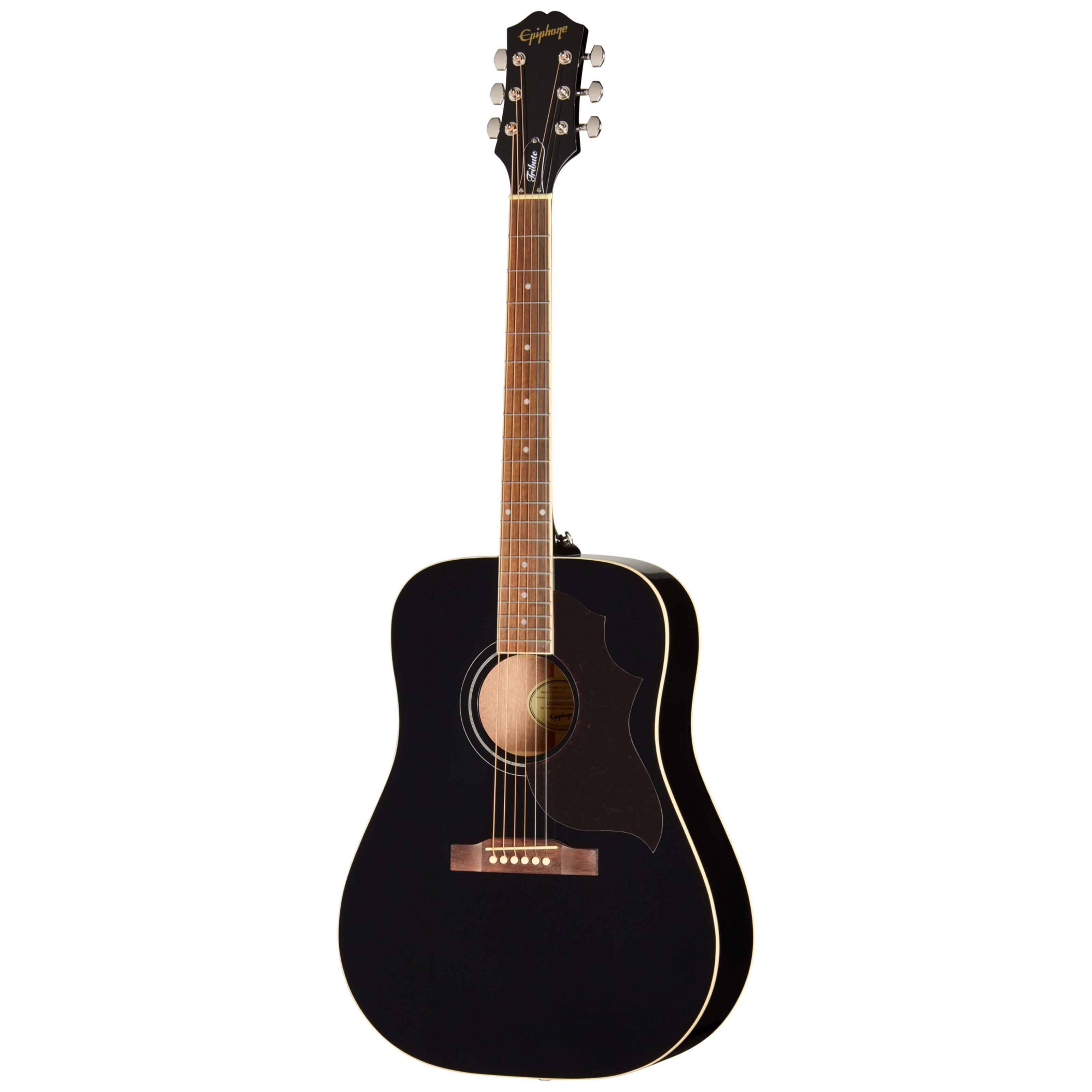Epiphone Westerngitarre, Westerngitarren, Dreadnought Gitarren, Hummingbird Tribute Ebony - Westerngitarre