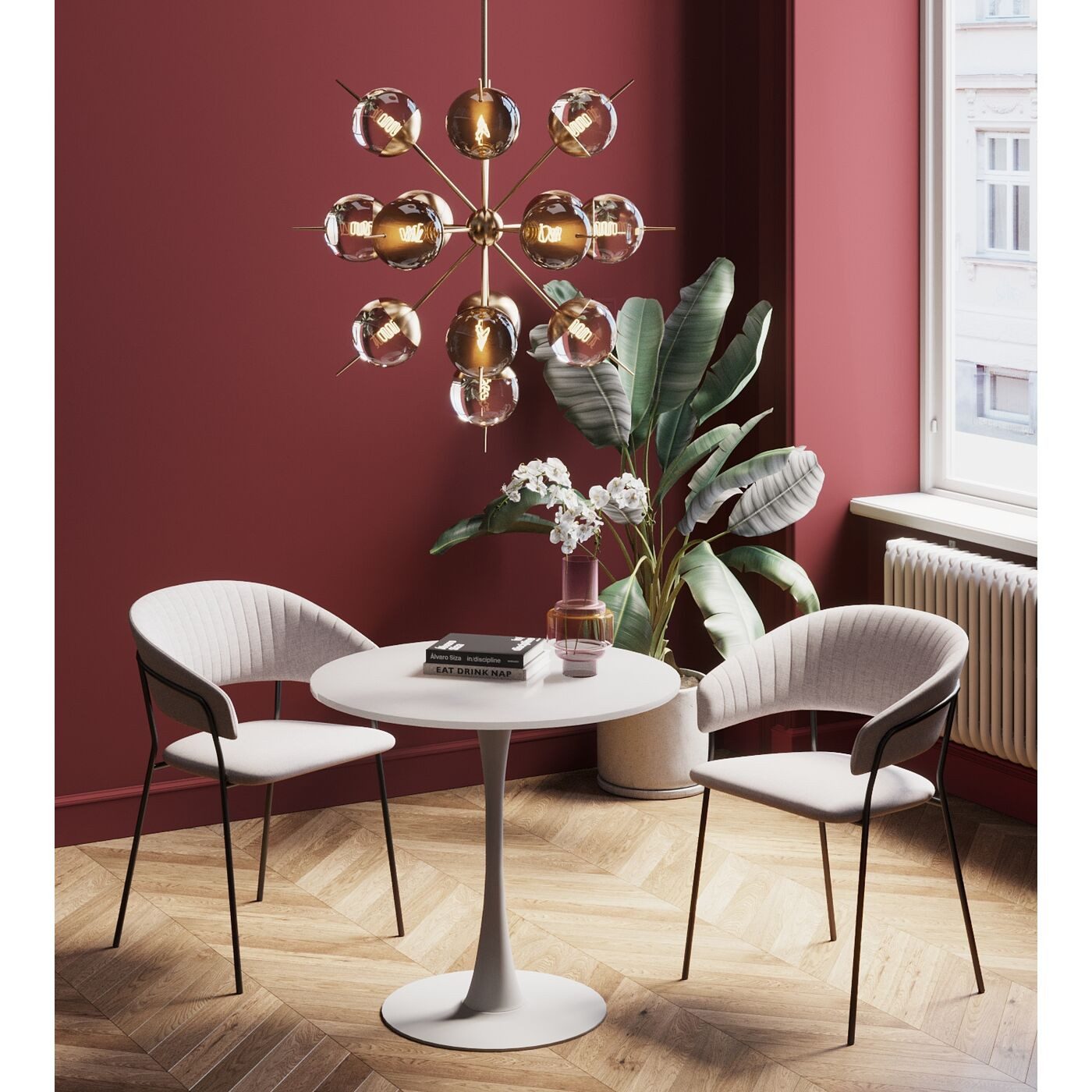 Kare Design Esstisch Schickeria, Ø80cm günstig online kaufen