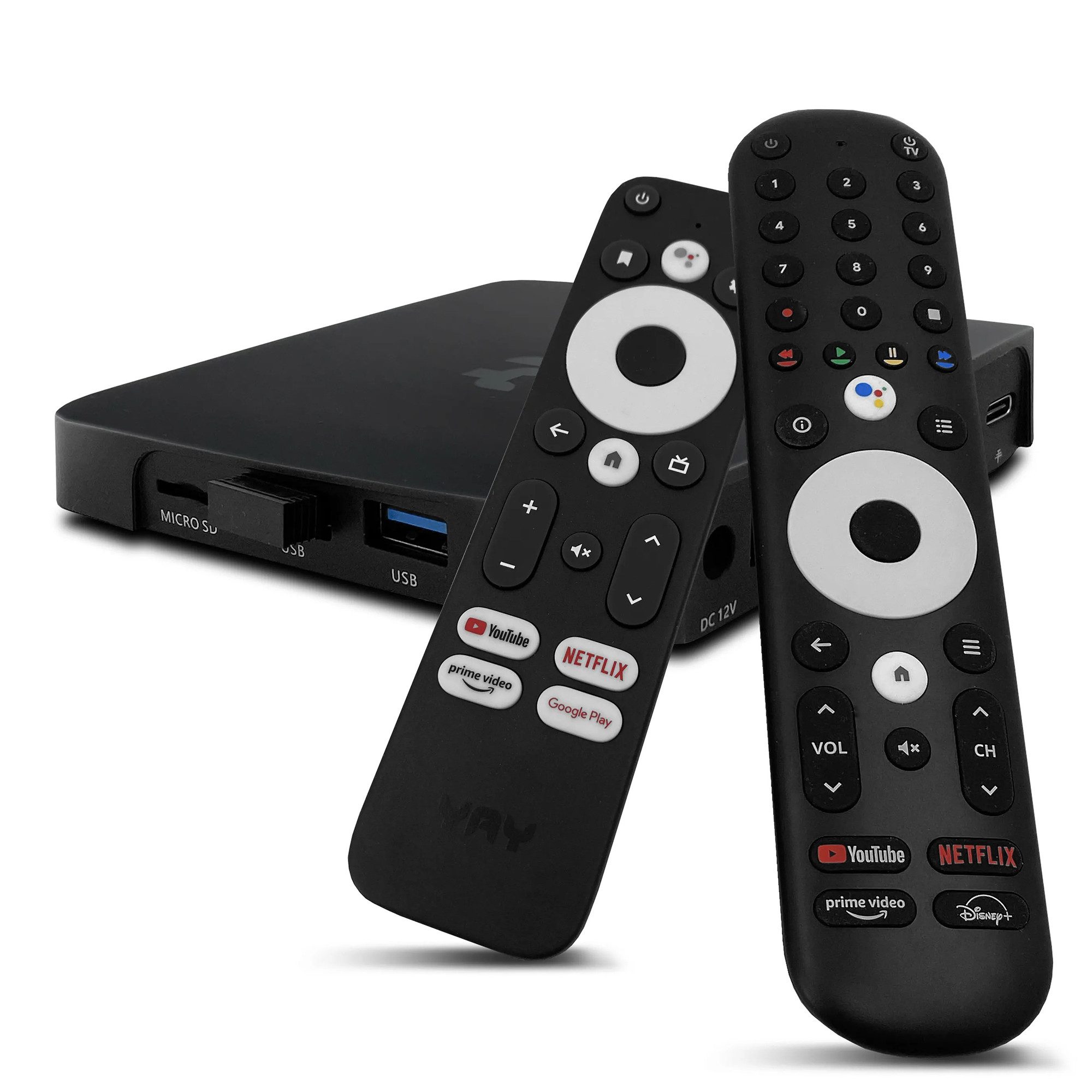 VU+ Streaming-Box VU+ YAY GO PRO Android TV 4K UHD Streaming Box