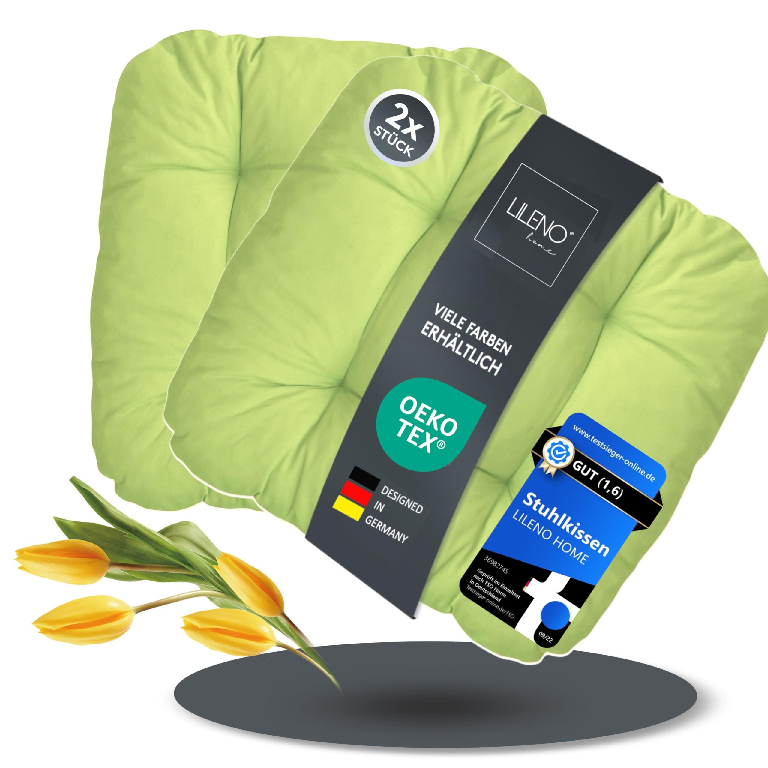 LILENO HOME Stuhlkissen Sitzkissen für Gartenstuhl, günstig online kaufen