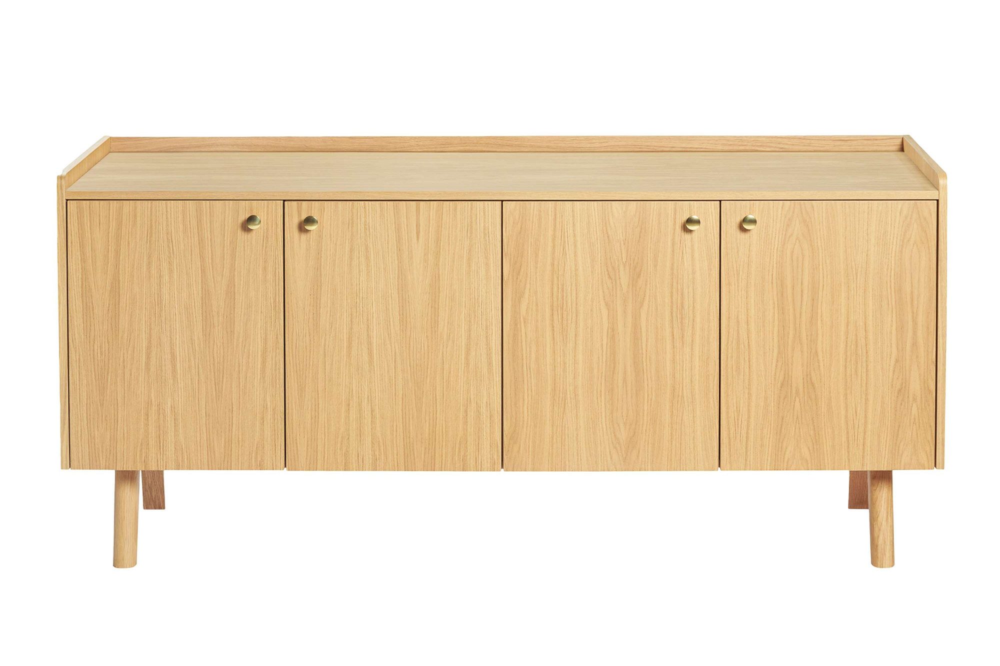 Woodman Sideboard Nice, Kommode, Breite 169 cm, Echtholzfurnier aus Eiiche, viel Stauraum
