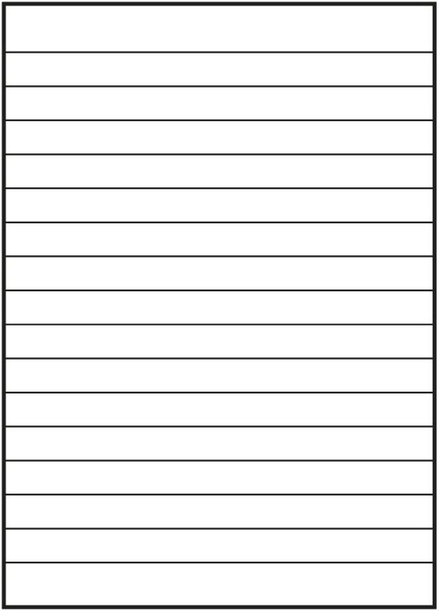 LANDRE Notenblock Kanzleipapier Office A3/A4 80 g/qm liniert ohne Rand