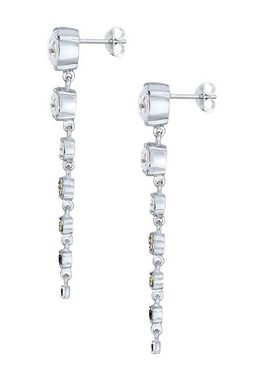 Elli Premium Paar Ohrhänger Ohrhänger Kristalle 925 Silber