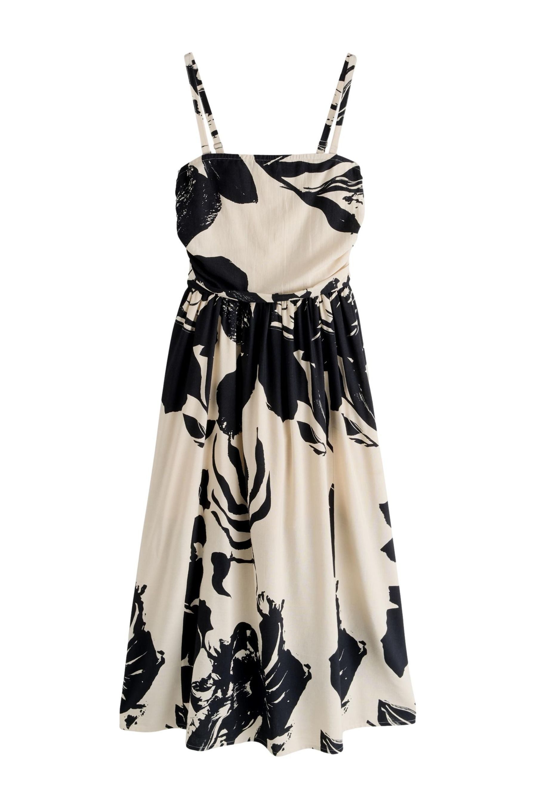 Next Midikleid Gerafftes Bandeau-Midikleid (1-tlg)