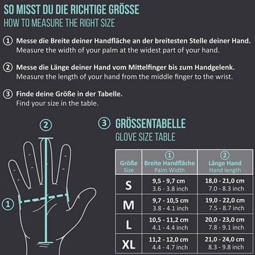 Pullup & Dip Trainingshandschuhe PULLUP & DIP Trainingshandschuhe für Gewichtheben, Fitnesshandschuhe mit Handgelenkbandage für Männer & Frauen, Workout Handschuhe für Bodybuilding, Kraftsport, Powerlifting, Fitness