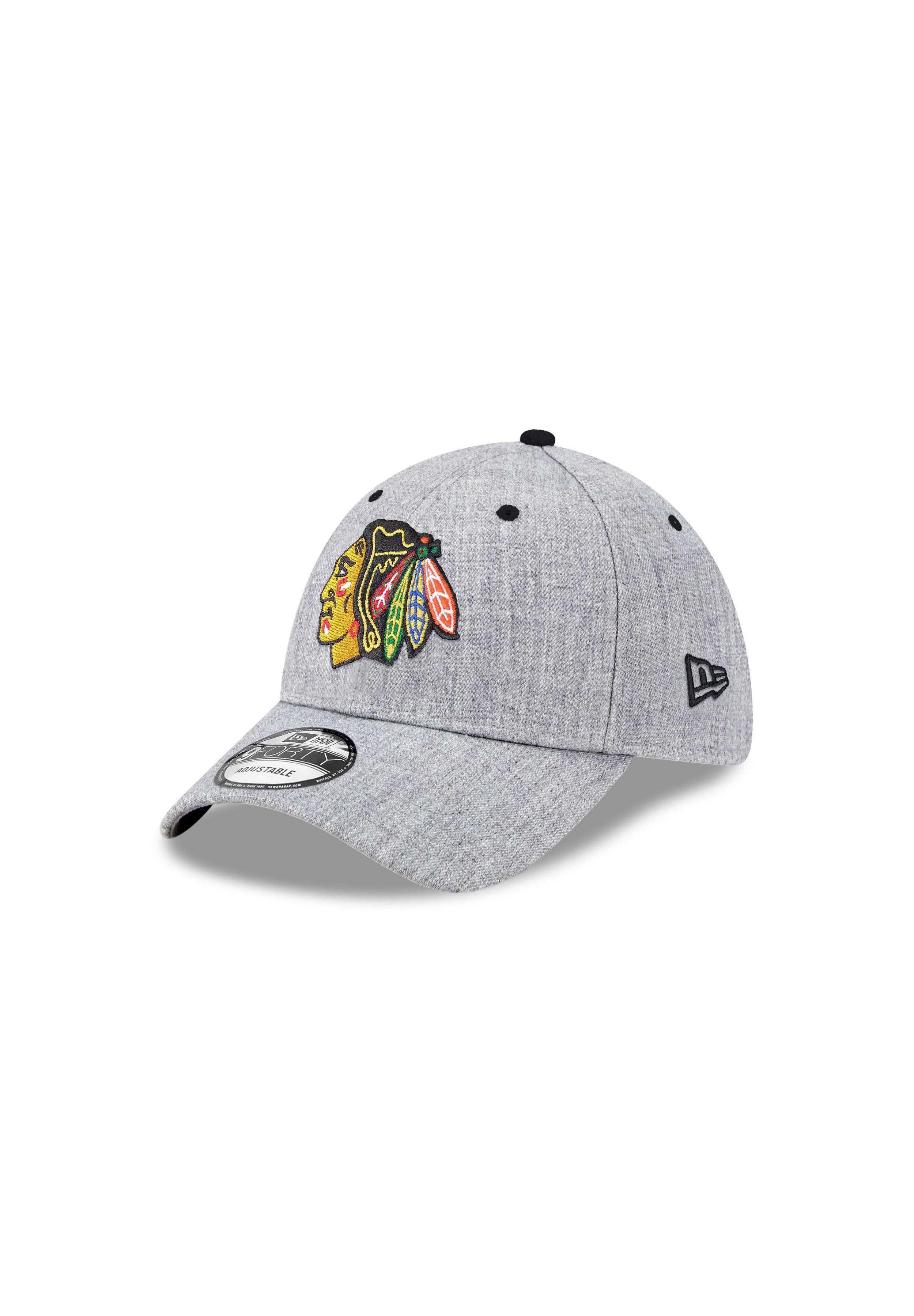 Baseball Cap Chicago Blackhawks Gray Heather 9Forty Cap New Era Grau