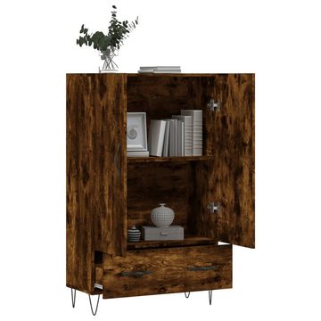 vidaXL Sideboard Highboard Räuchereiche 69,5x31x115 cm Holzwerkstoff (1 St)