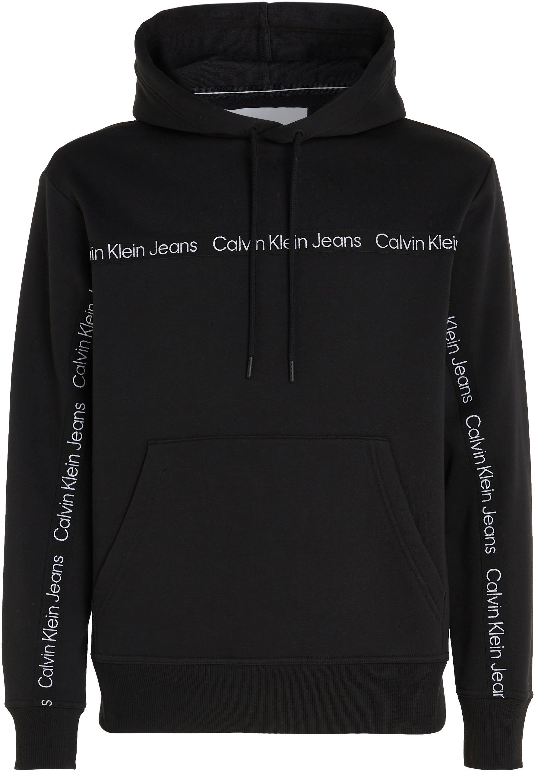 Jeans Klein Logodesign Klein mit Jeans Calvin Kapuzensweatshirt Calvin