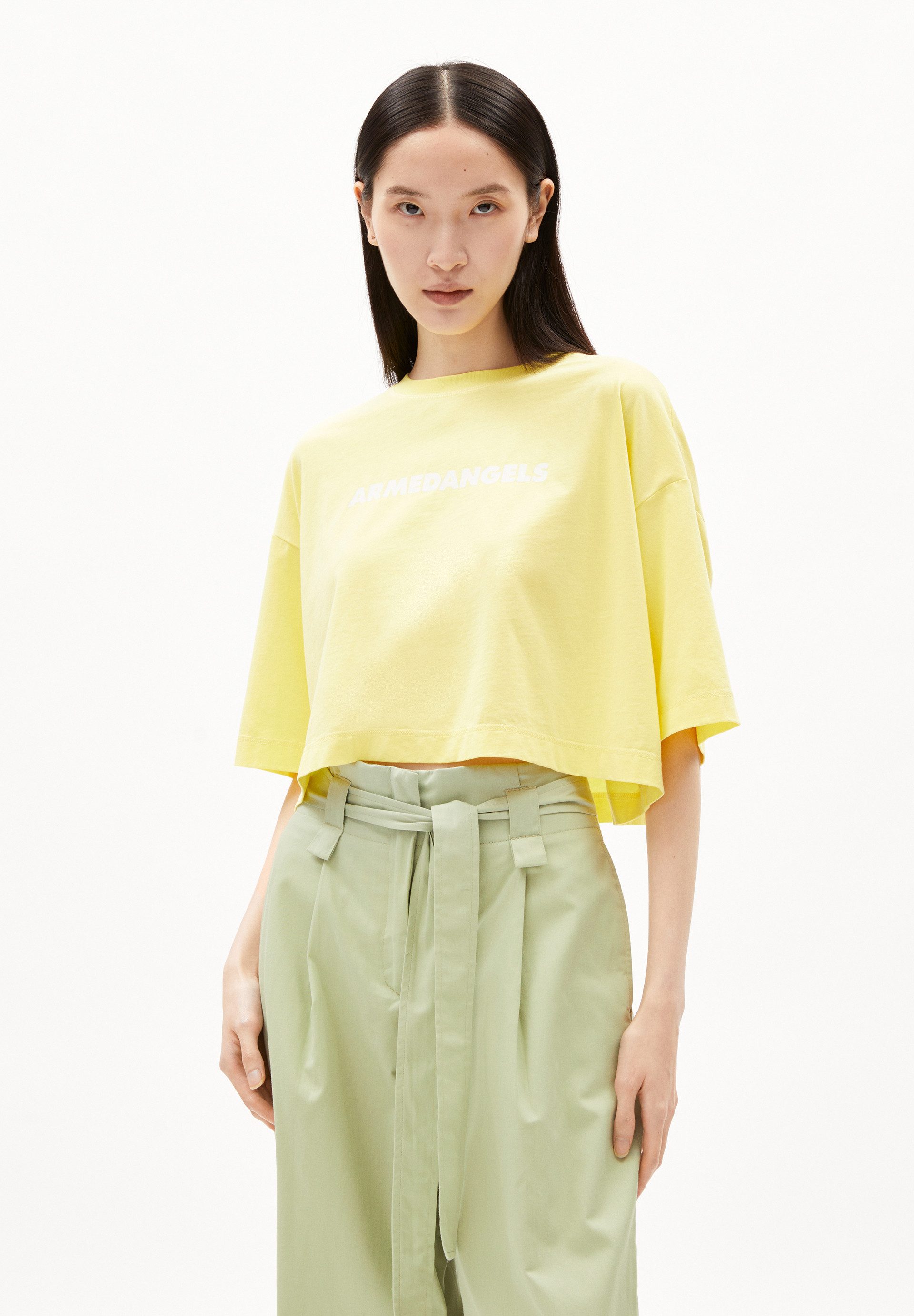 Armedangels T-Shirt LARIAA ARMEDANGELS (Oversized Fit) Rundhalsausschnitt