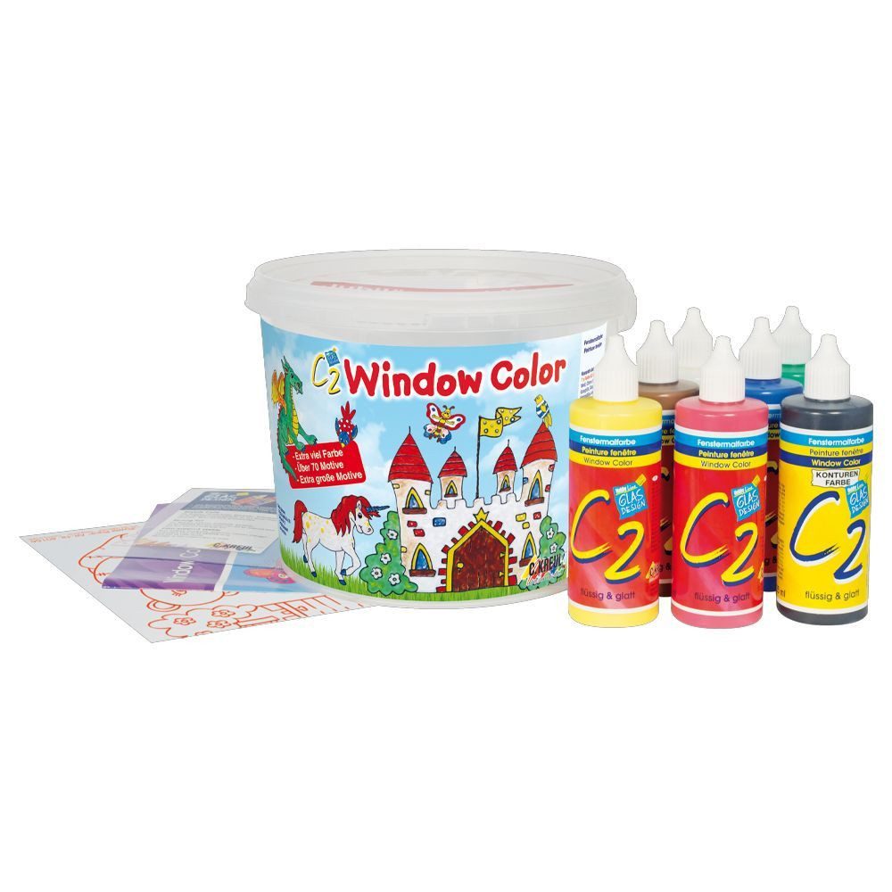 Wasserfarbe KREUL Window Color Set 6x125ml