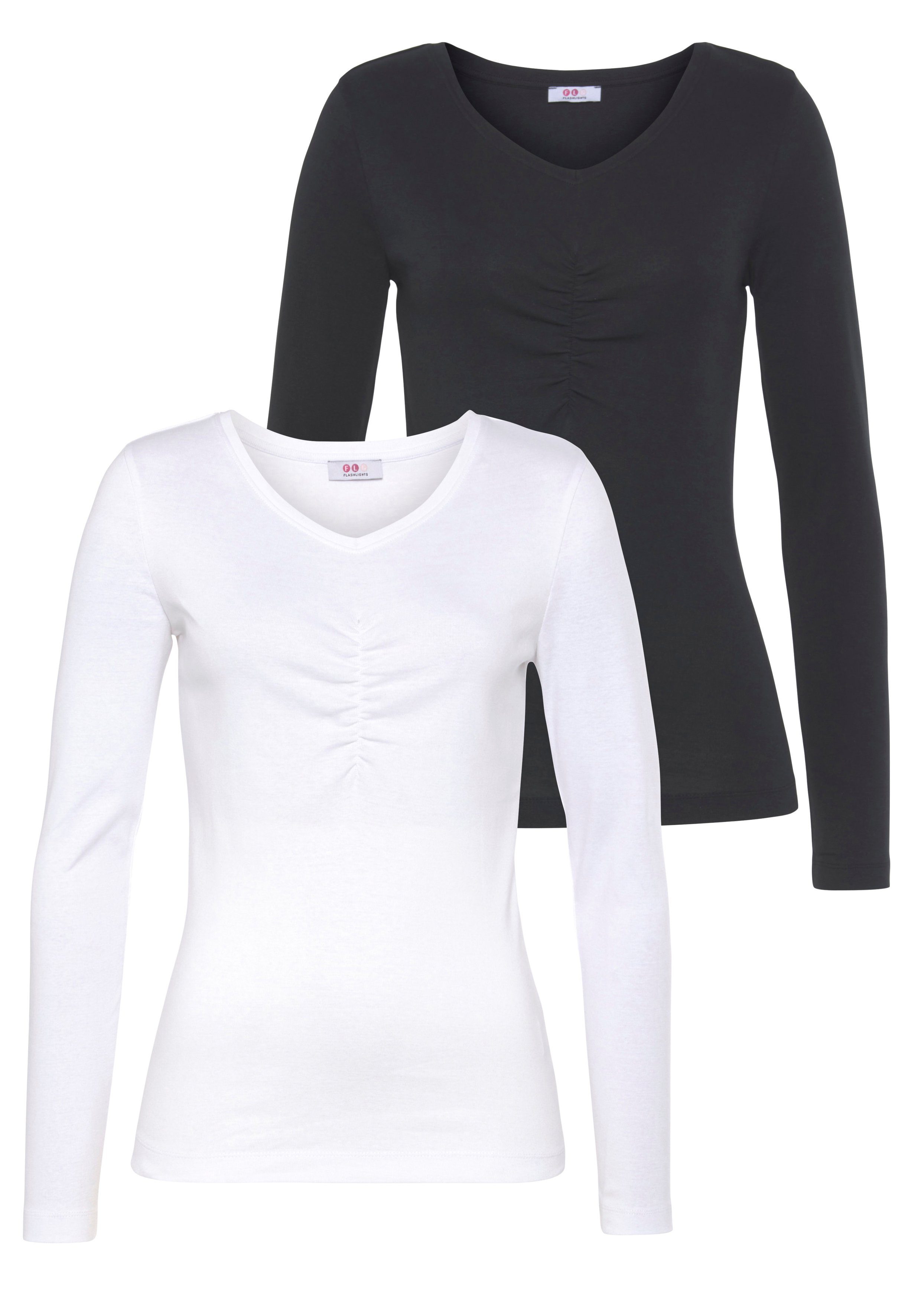 Langarmshirts Damen kaufen für Basic | OTTO Vero online Moda