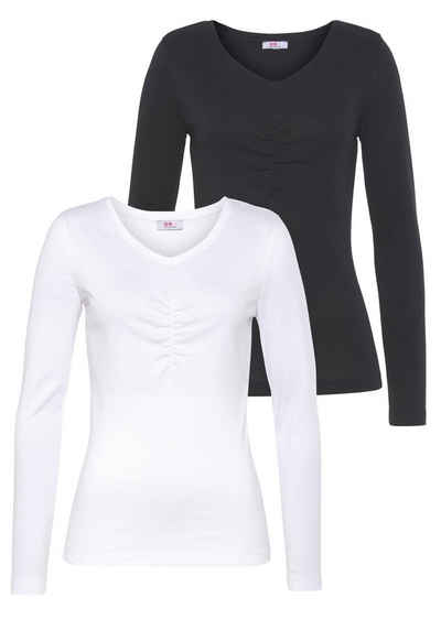Vero Moda Basic Langarmshirts für Damen online kaufen | OTTO | Shirtjacken