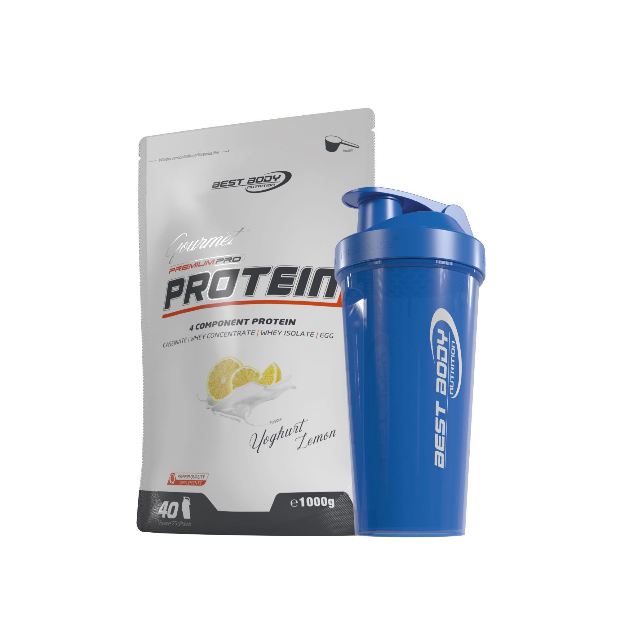 Best Body Nutrition 250 g - 1 kg Gourmet Protein Bundle Pulver, 1000 g