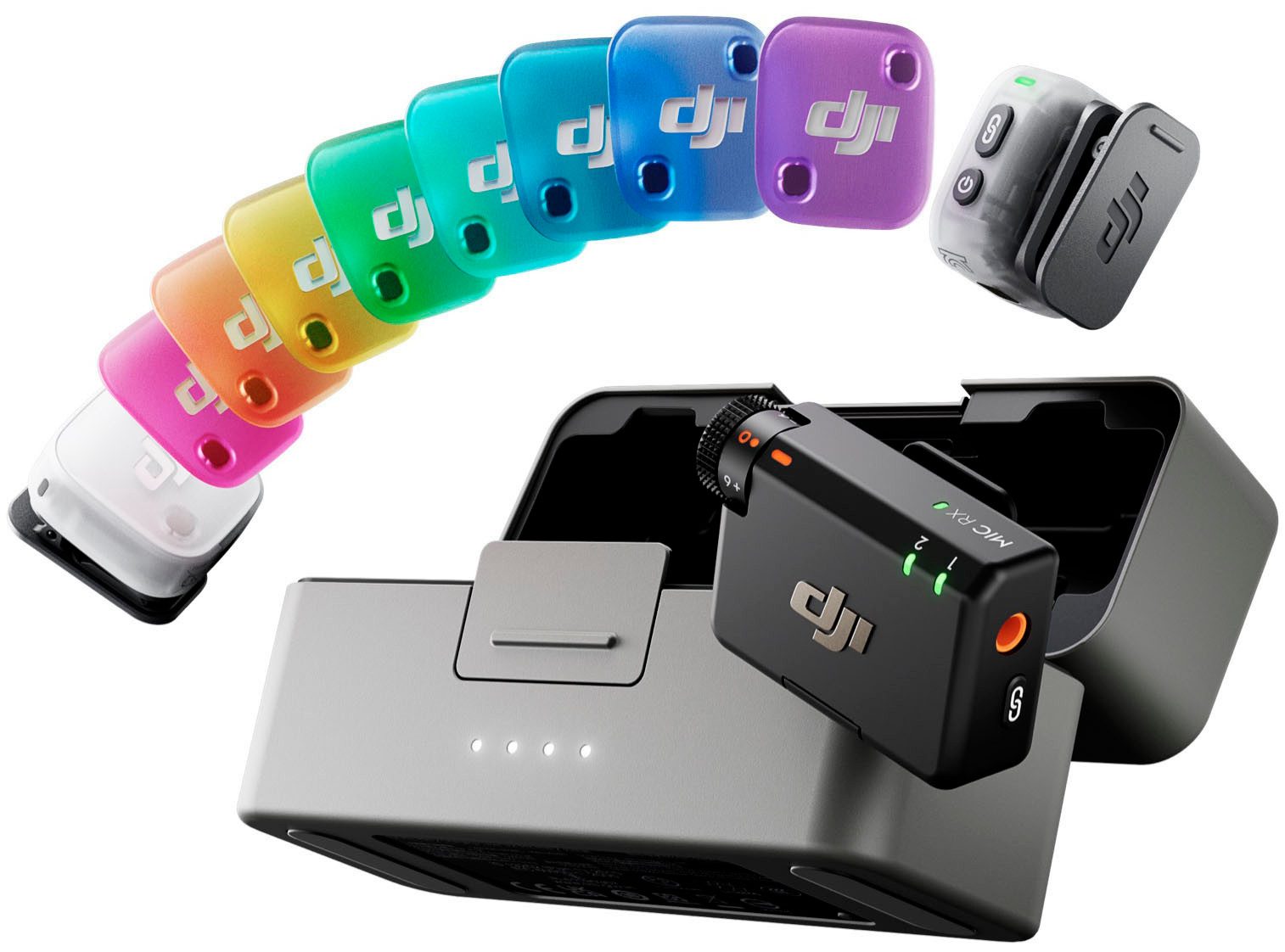DJI Mikrofon Mic Mini 2 (2 TX + 1 RX + Charging Case) (Set)
