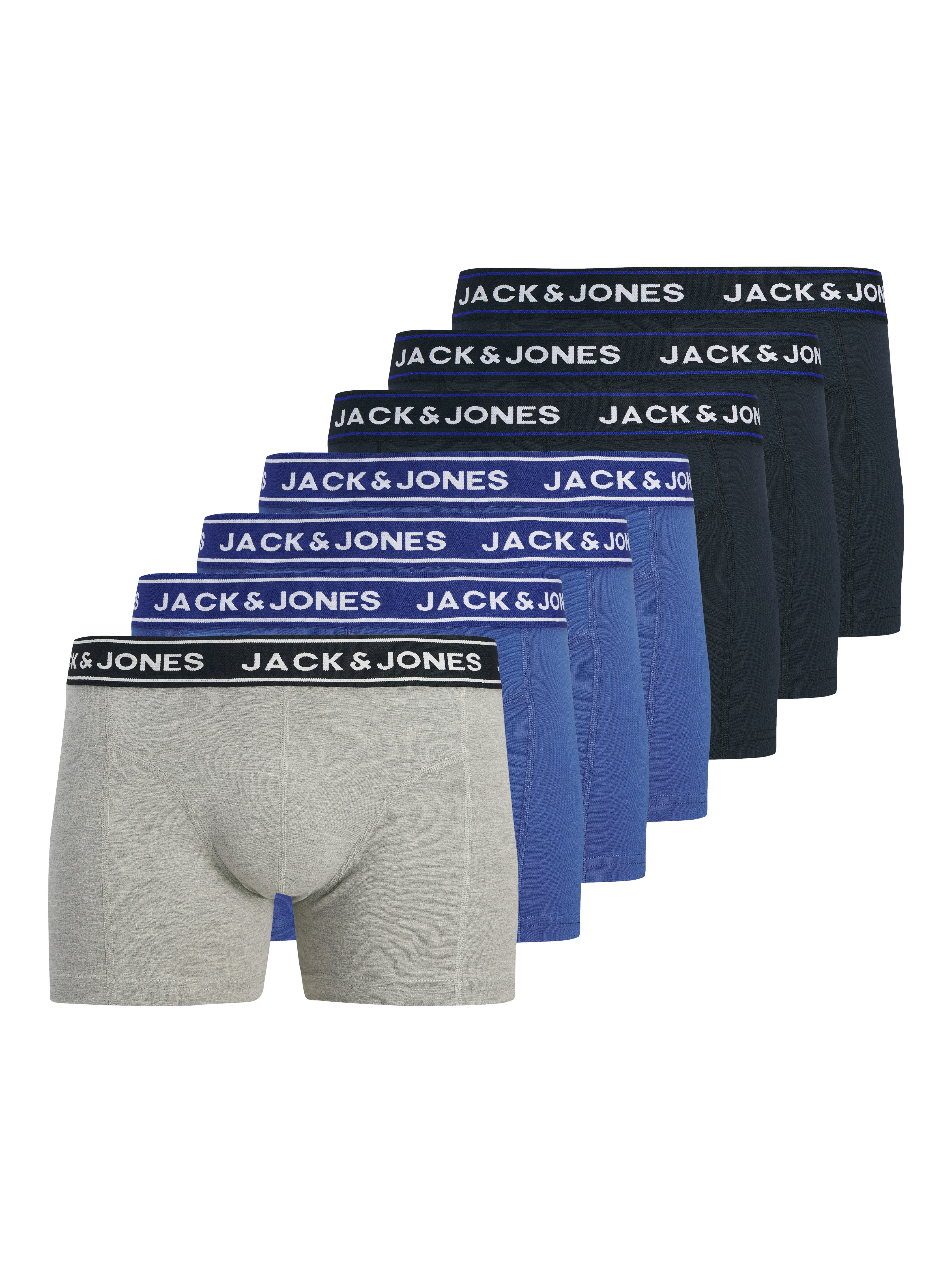 Jack & Jones Trunk JACDANNY SOLID TRUNKS 7 PACK (Packung, 7-St)